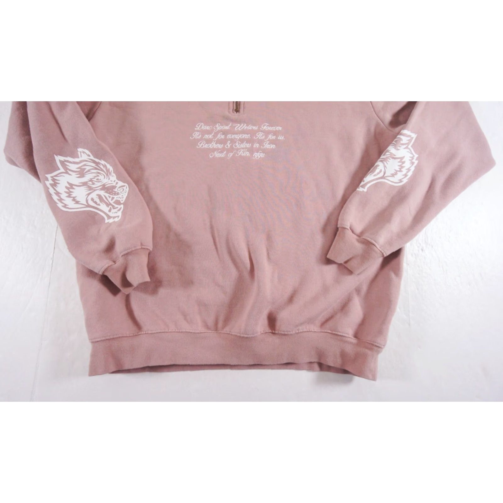 Darc Sport Darc Sport Sweatshirt Small Pink 1/4 Zip Pullover Outdoors Mens Size US S / EU 44-46 / 1 - 3 Thumbnail