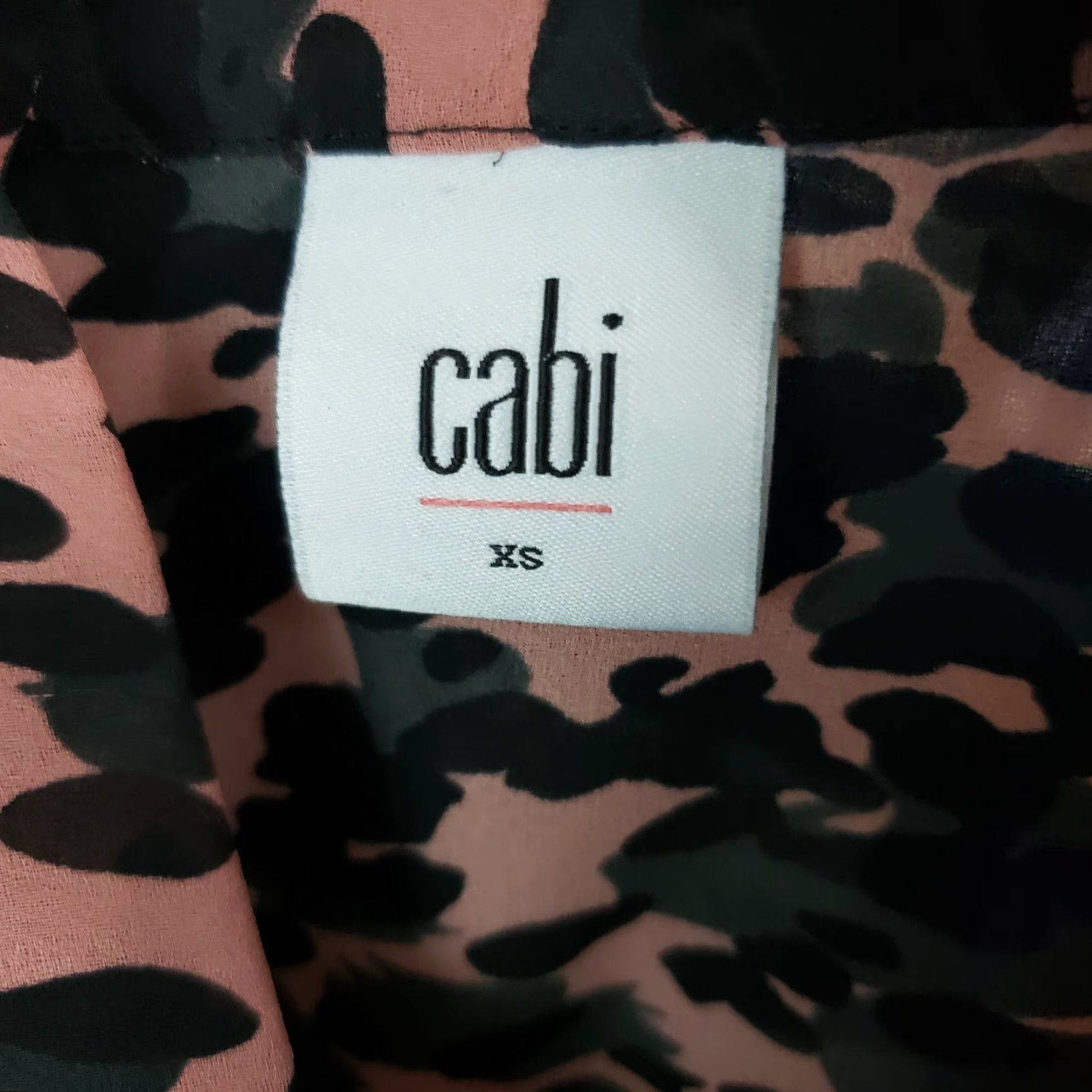 Vintage CAbi 3075 Blouse Womens XS Black Pink Sleeveless Neck Tie 9 to 5 Shirt Chiffon Polyester VINTAGE No Size XS / US 0-2 / IT 36-38 - 4 Thumbnail
