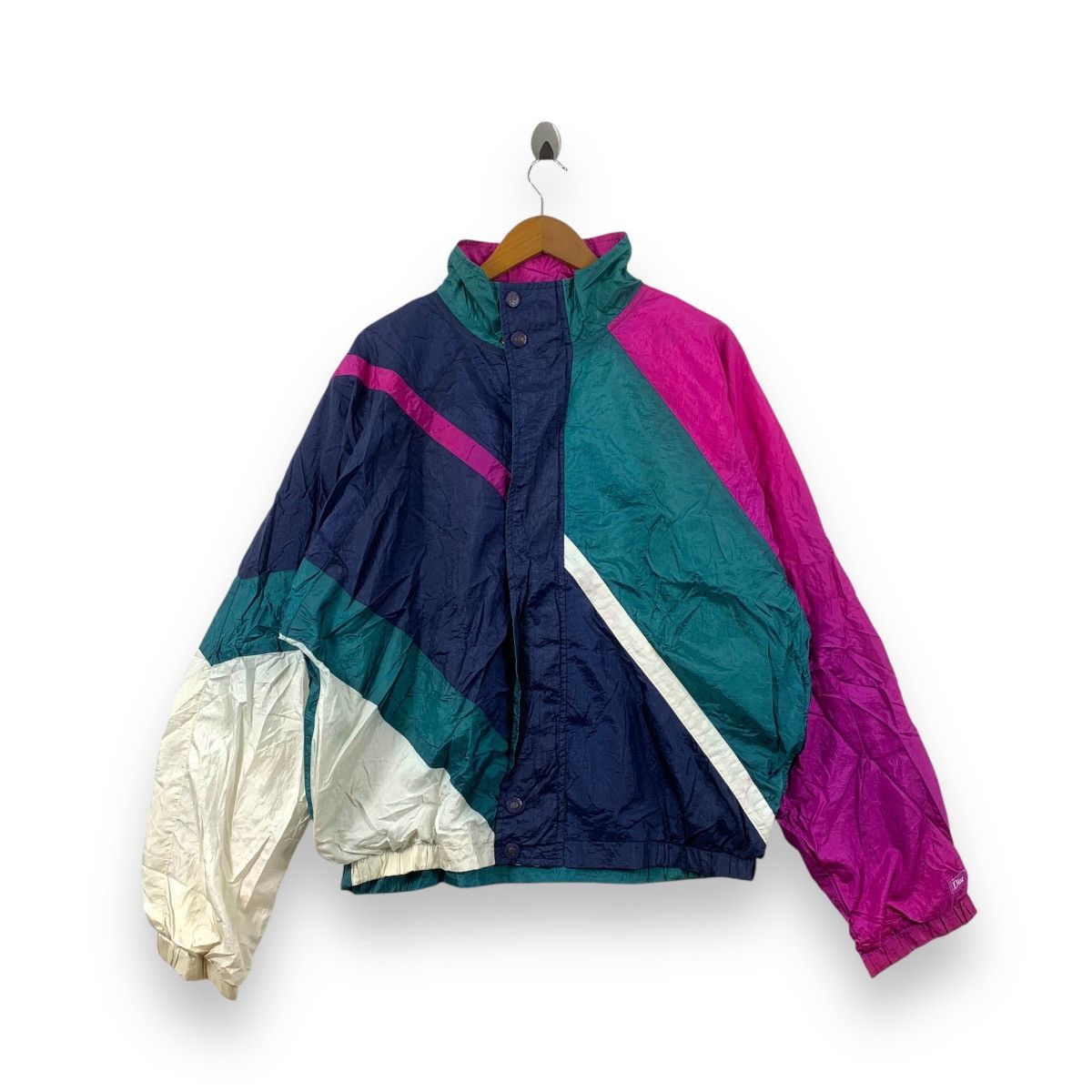 Vintage 80’ CHRISTIAN DIOR MONSIEUR Colorblock Windbreaker
