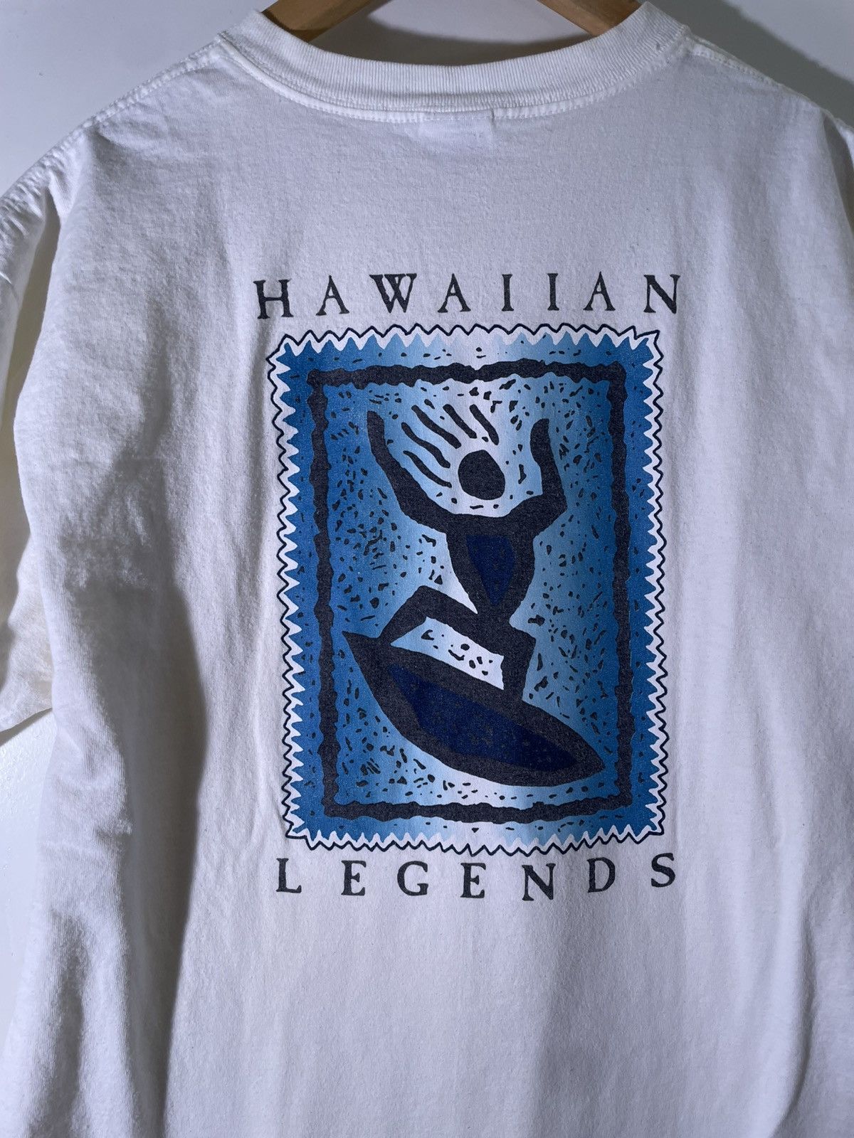 Vintage 90’s 2000’s Y2K VTG Vintage Hawaiian Legends Graphic T Shirt Size US L / EU 52-54 / 3 - 3 Thumbnail