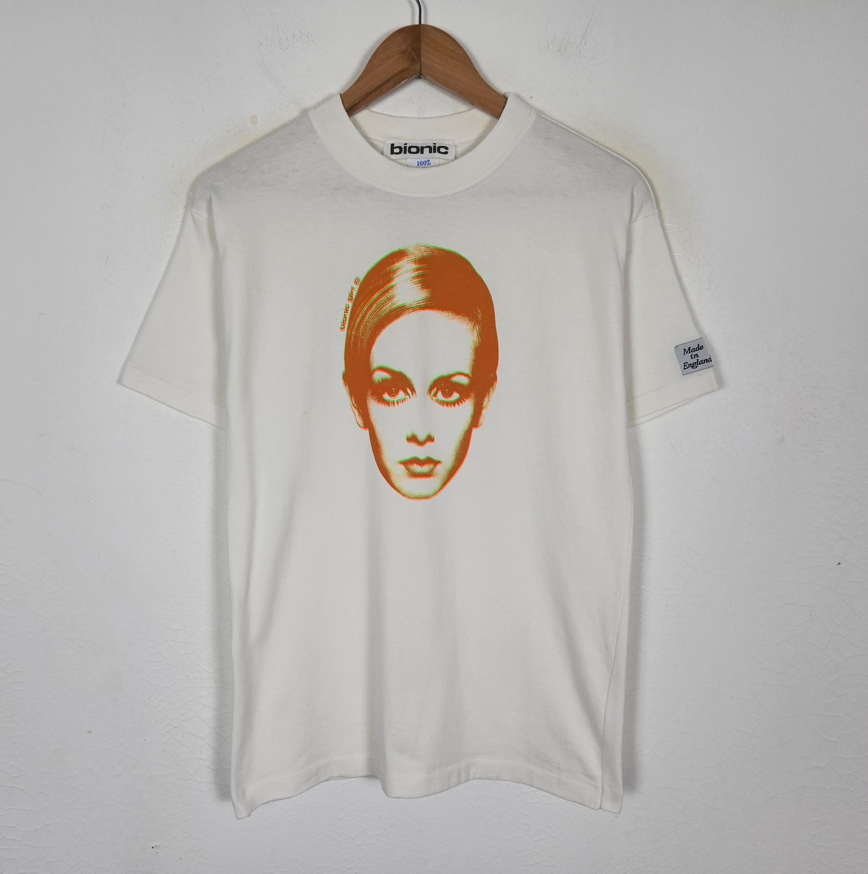 Vintage Vintage Bionic Girl Twiggy Pop Art psychedelic tee shirt Size US S / EU 44-46 / 1 - 2 Thumbnail