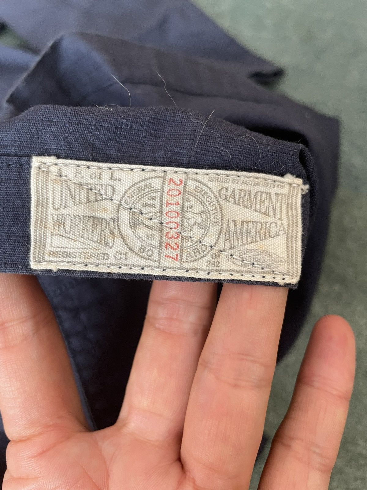 Japanese Brand Discontinued Workware 3 days union Navy long jacket Size US M / EU 48-50 / 2 - 7 Thumbnail