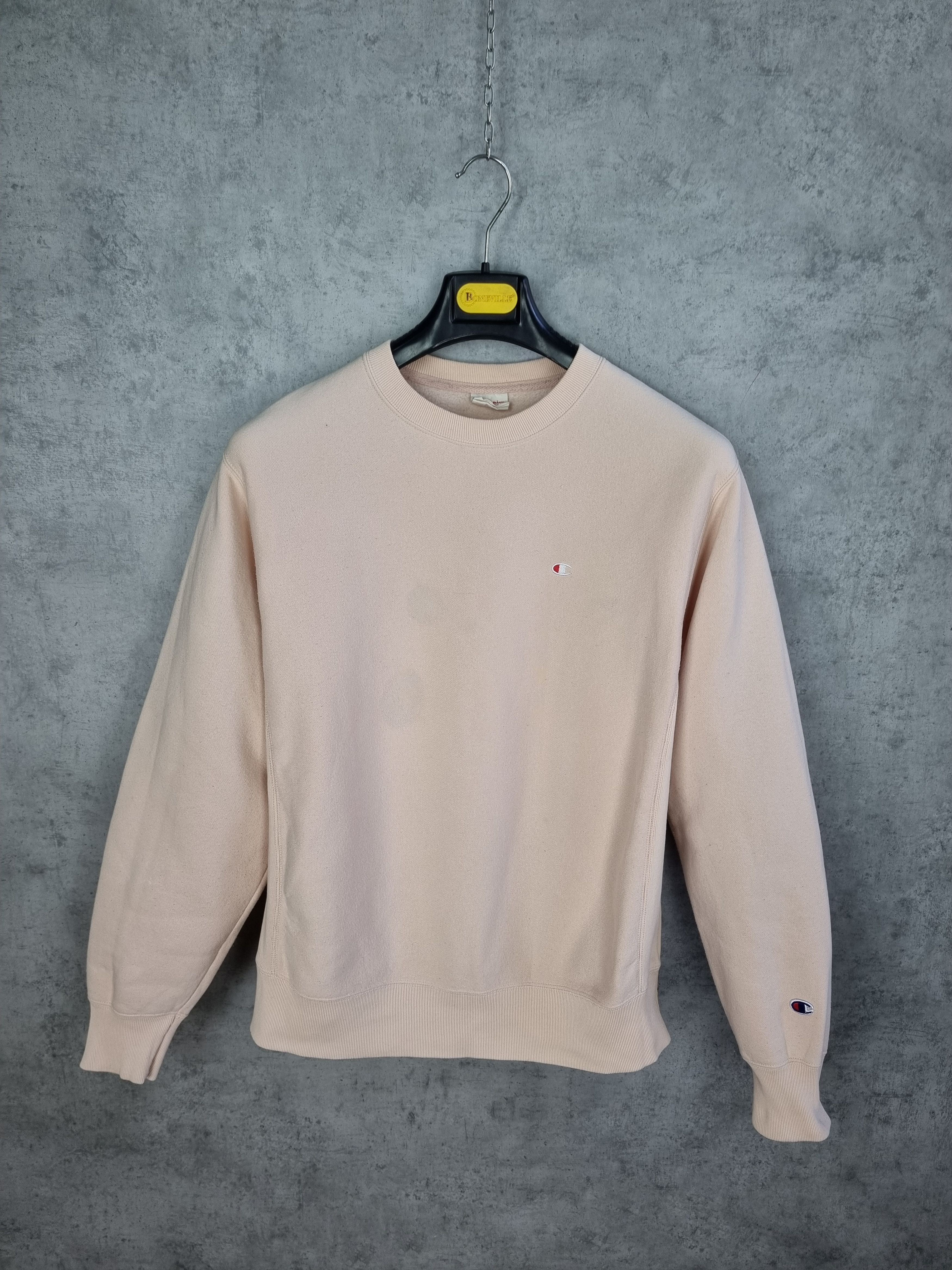 Champion × Vintage 90s Vintage Reverse Wave CHAMPION Sweatshirt Size US M / EU 48-50 / 2 - 2 Thumbnail