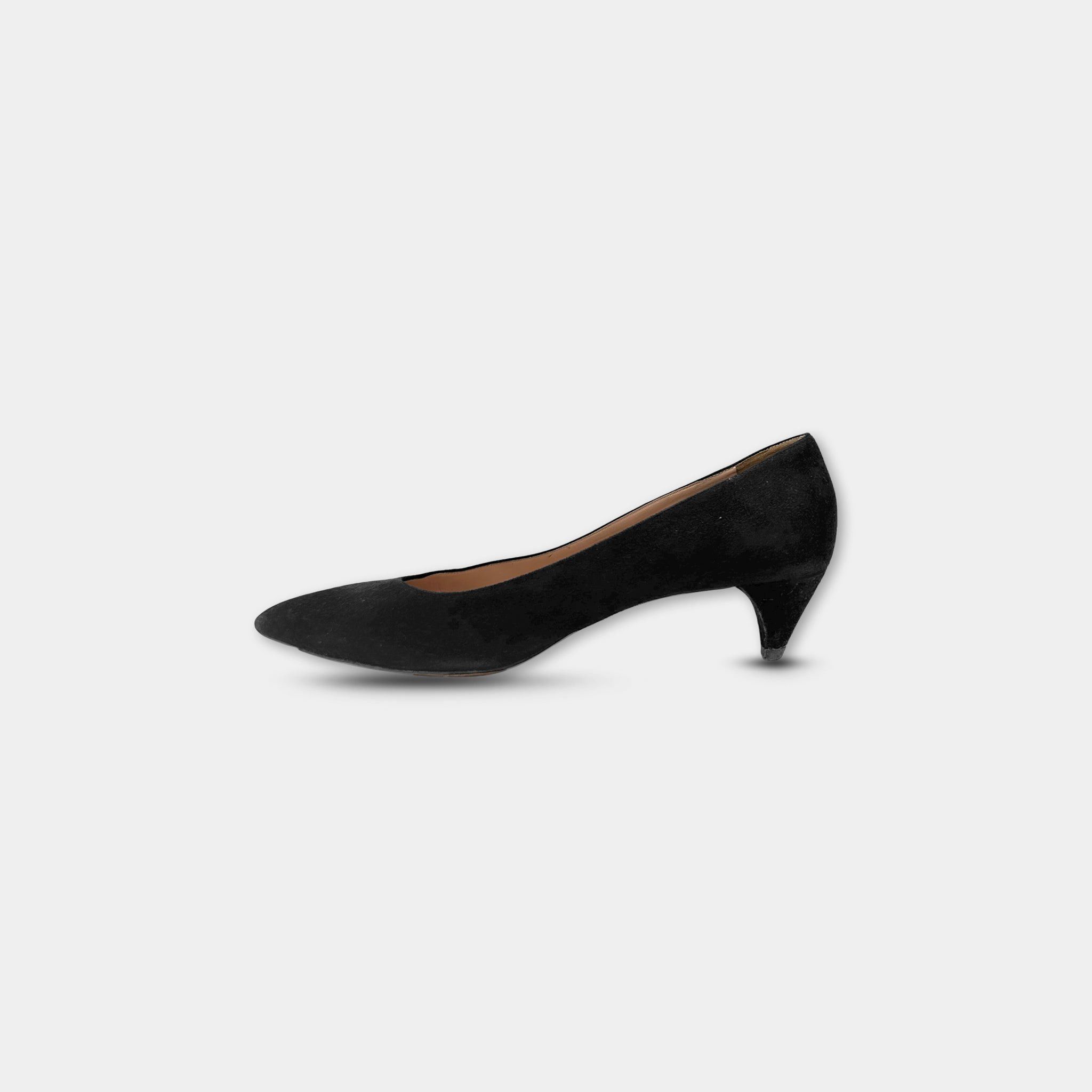 Miu Miu Miu Miu Black Suede Heels Size US 9.5 / IT 39.5 - 4 Thumbnail