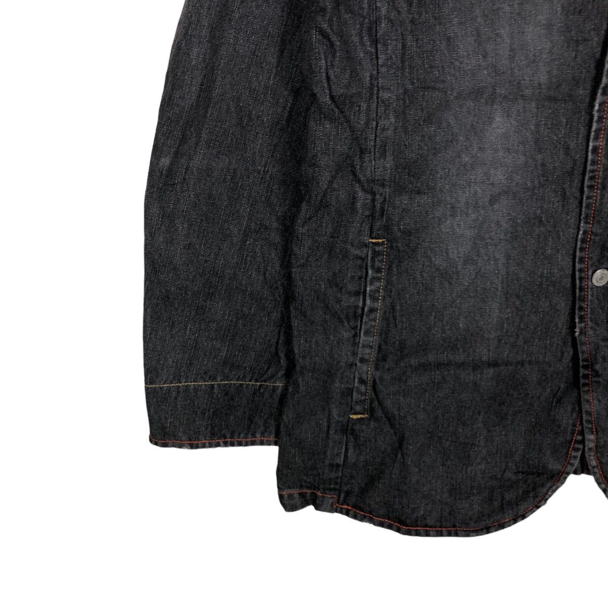 Japanese Brand 🔥90’s Denim Work Jacket Union Made Open Dich Sugar Cane Size US L / EU 52-54 / 3 - 4 Thumbnail