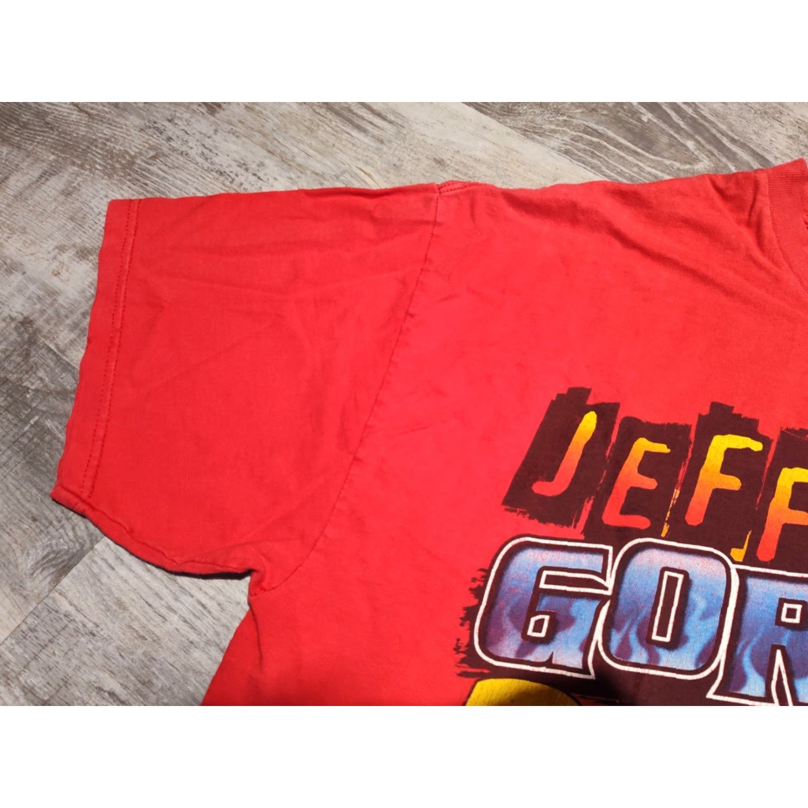 Chase Authentics VINTAGE Jeff Gordon NASCAR 2001 Winston Cup Series Chase T-Shirt Men Large Red Graphic Print Size US L / EU 52-54 / 3 - 5 Thumbnail
