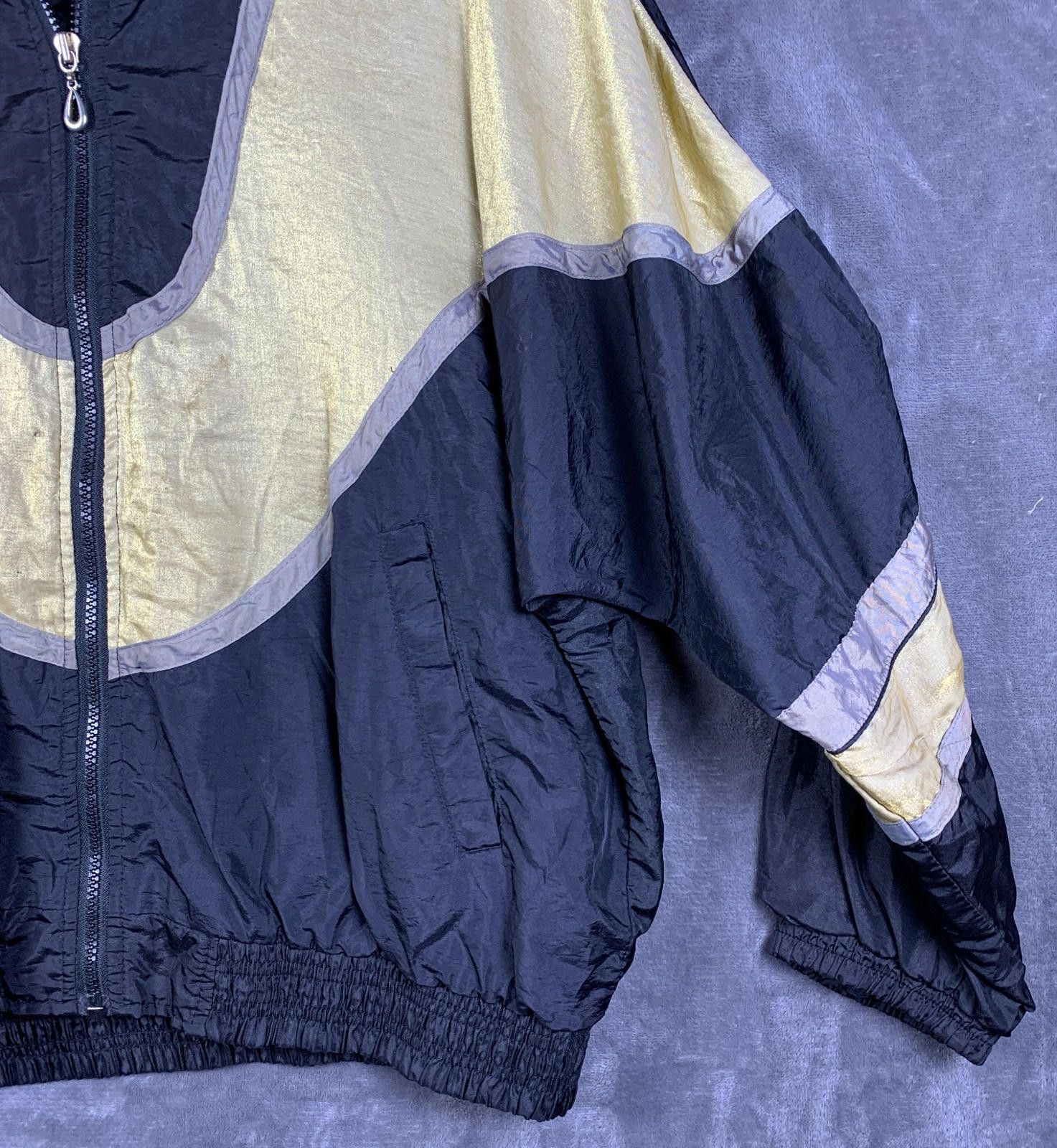 Designer New York Classics Women’s Full Zip Windbreaker SZ. Med (307) Size M / US 6-8 / IT 42-44 - 4 Thumbnail