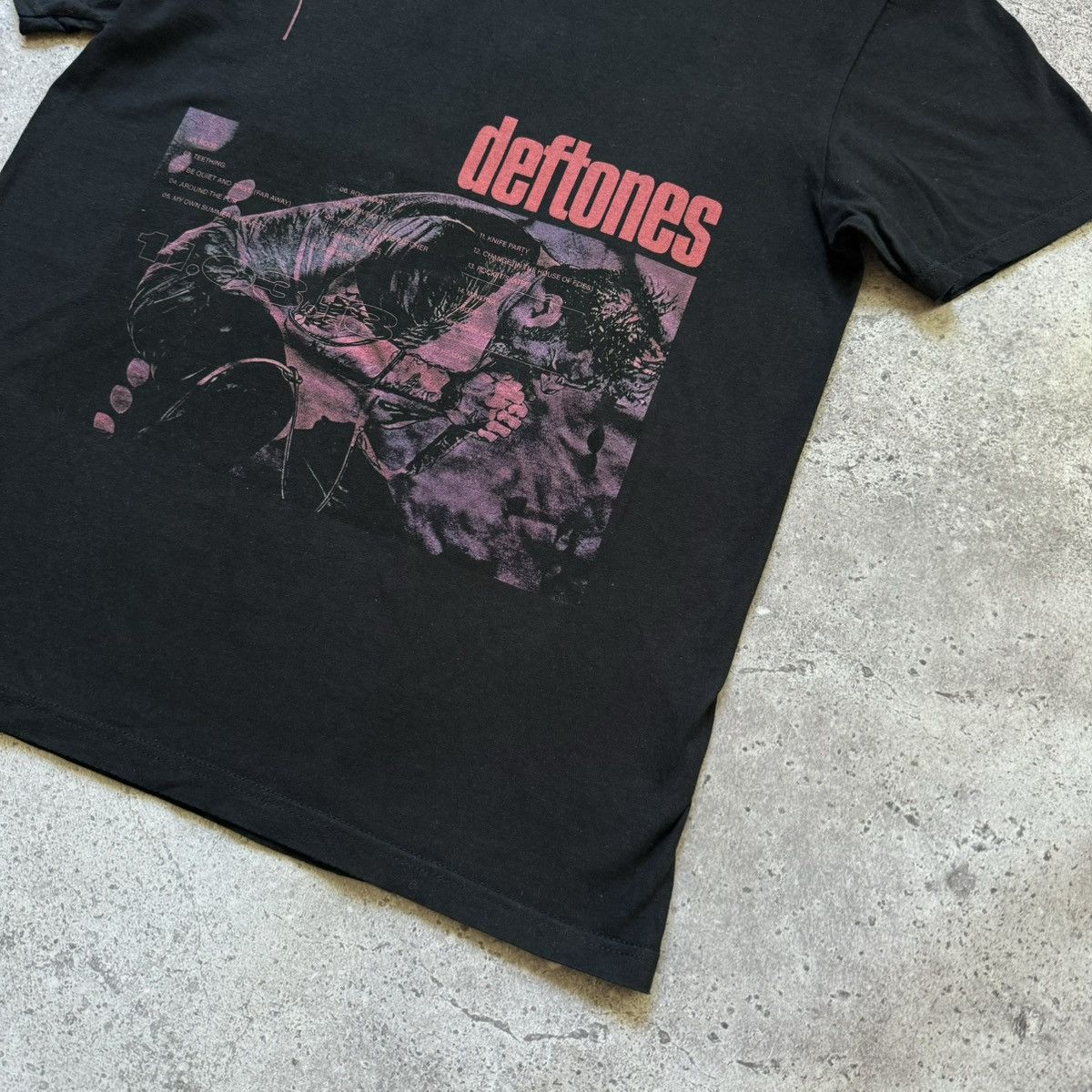 Band Tees deftones black T-Shirt Size US M / EU 48-50 / 2 - 4 Thumbnail