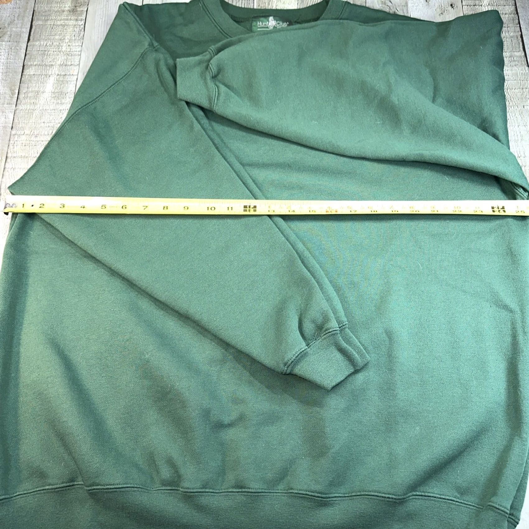 Vintage VINTAGE Hunt Club Women Sweater Crew Neck 2XL Green Pullover Size XXL / US 16-18 / IT 52-54 - 3 Thumbnail