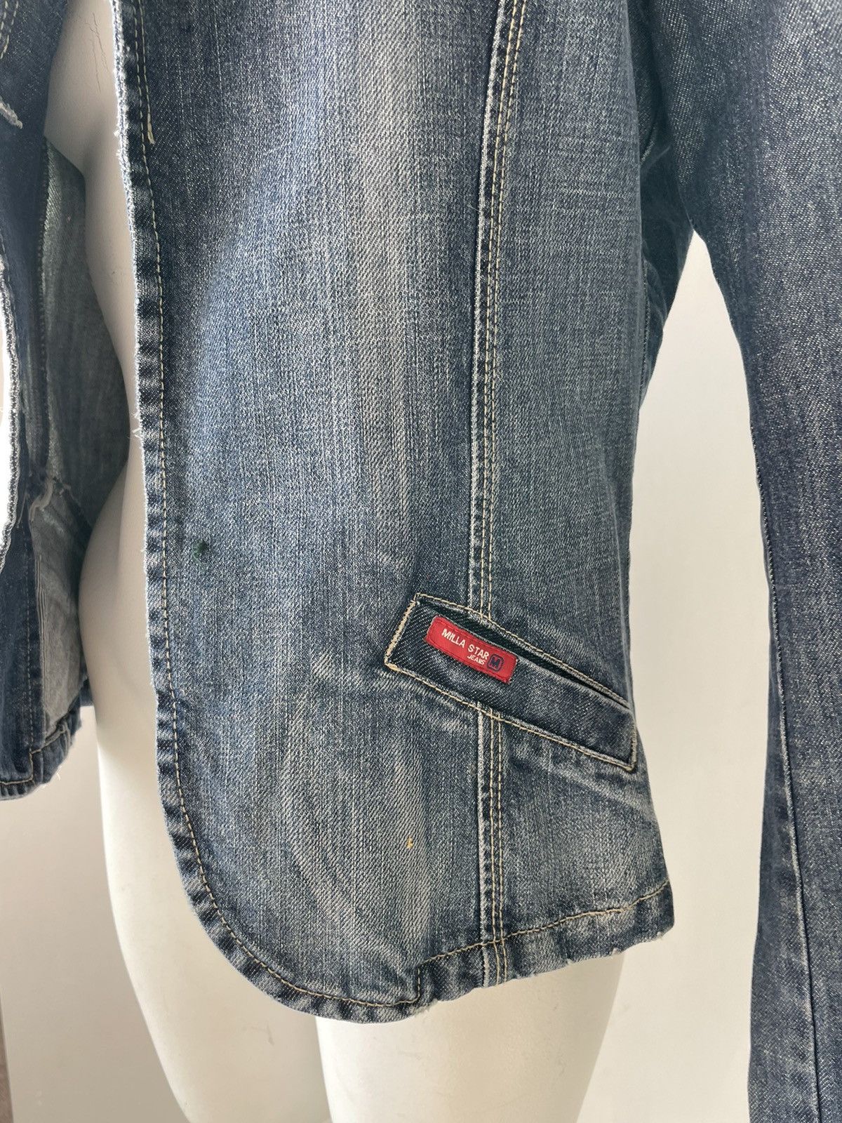 Vintage y2k denim jacket Size M / US 6-8 / IT 42-44 - 13 Thumbnail