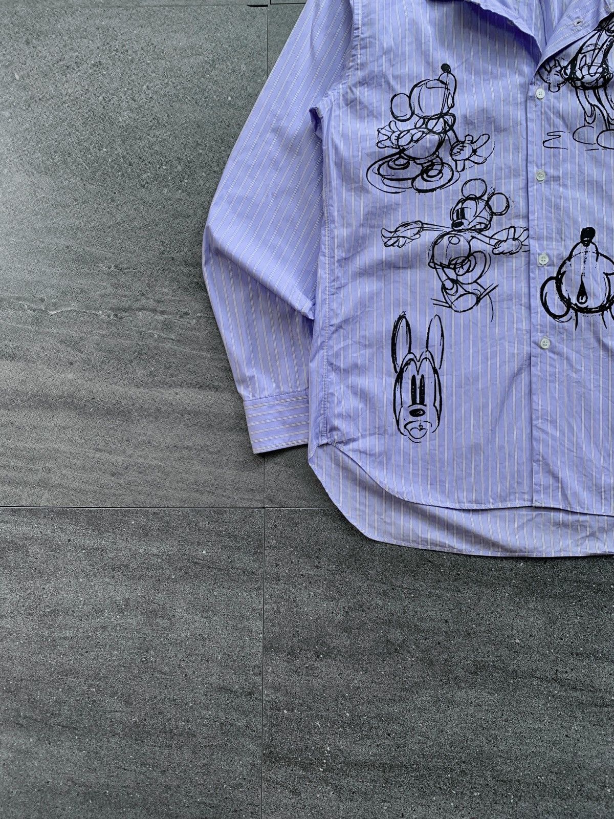Comme des Garcons Homme Deux FREE TAX! Disney Mickey Mouse Collabs Ls Shirt Size US M / EU 48-50 / 2 - 4 Thumbnail