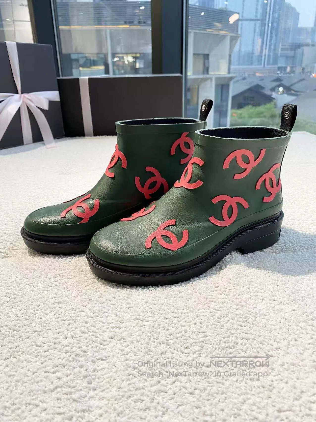 Chanel Chanel Double C full print boots| Size US 5.5 / IT 35.5 - 1 Thumbnail