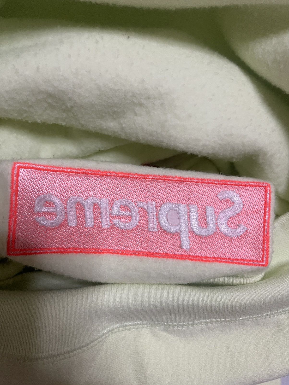 Supreme Supreme fw17 pale lime box logo hoodie hooded Size US M / EU 48-50 / 2 - 7 Thumbnail