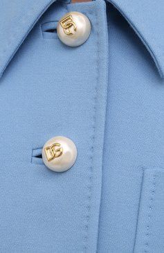 Dolce & Gabbana o1y0825 Coat in Sky Blue Size S / US 4 / IT 40 - 3 Thumbnail