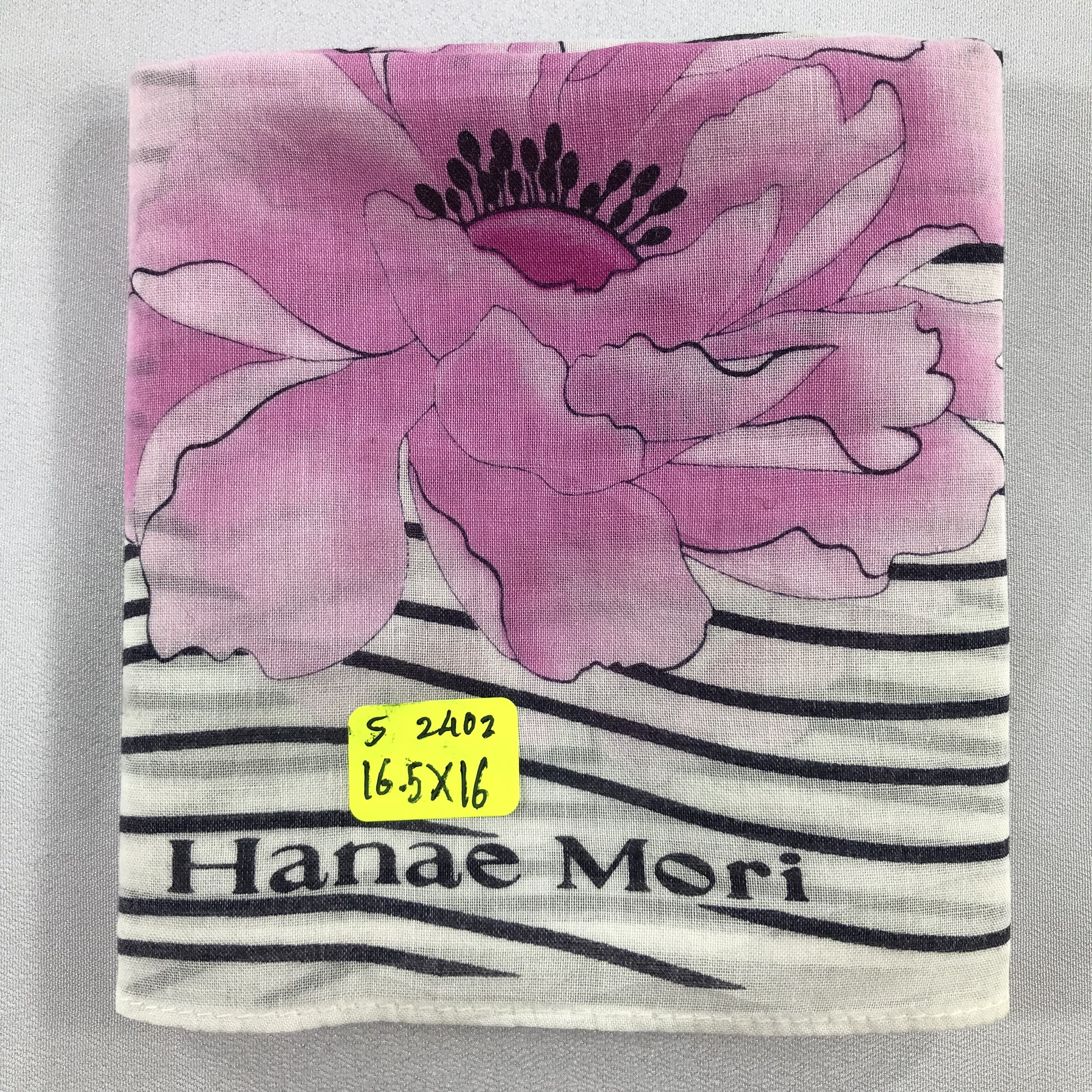 Hanae Mori × Vintage Hanae Mori Bandana / Handkerchief / Neckerchief - S2402 Size ONE SIZE - 5 Thumbnail