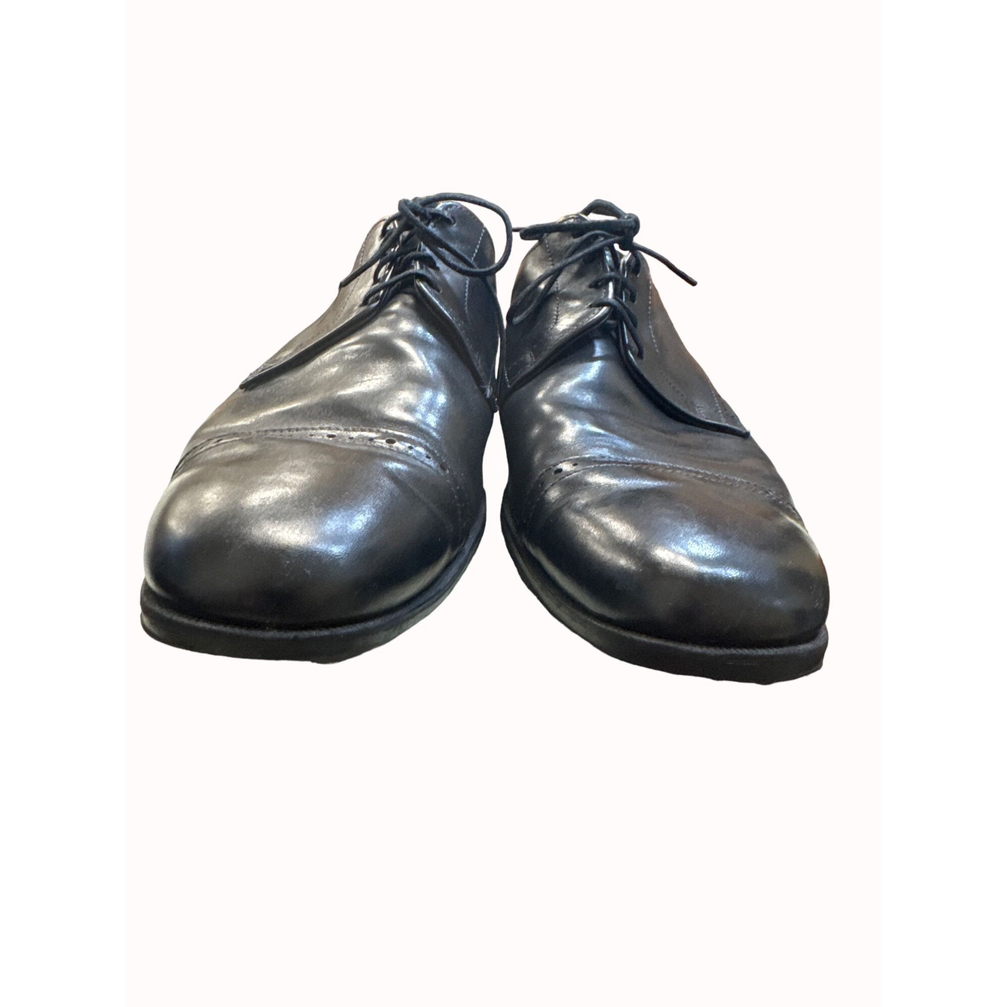 Allen Edmonds Allen Edmonds black leather cap toe men’s oxfords shoes 11D Size US 11 / EU 44 - 5 Thumbnail