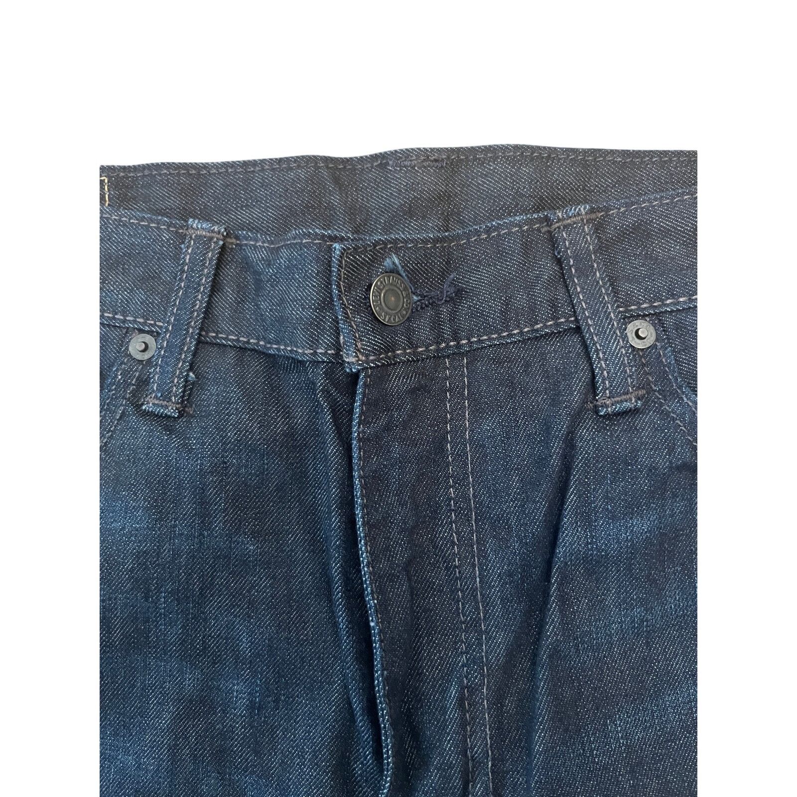 Levi's Levi's 513 Slim Straight Jeans 36x30 Dark Wash New Size US 36 / EU 52 - 3 Thumbnail
