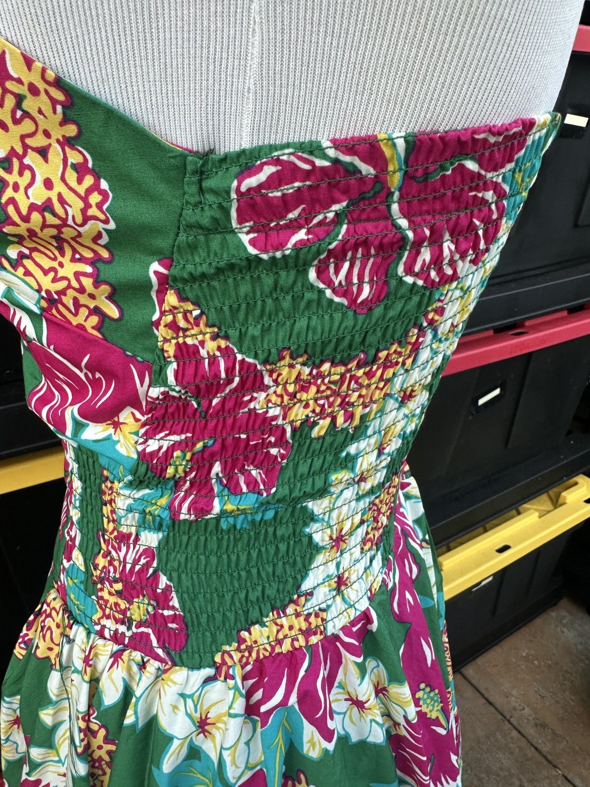 Other Alfred Shaheen x Unique Vintage Hibiscus Women's M 6-8 Size M / US 6-8 / IT 42-44 - 4 Thumbnail