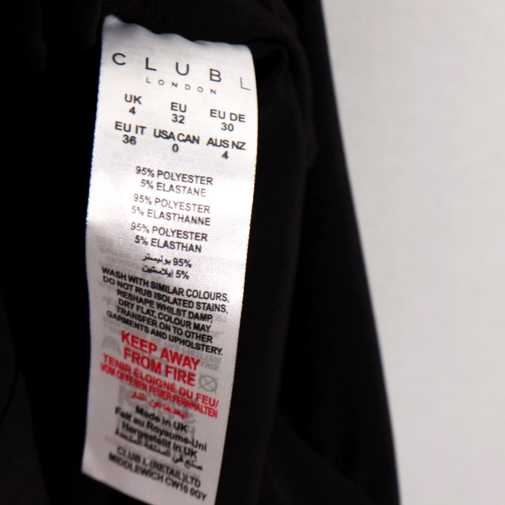 Vintage VINTAGE CLUB L LONDON Kate Maxi Dress Square Neck Slit Black, 0, Sleeveless, Bodycon, Party/Cocktail, Formal, Maxi Dress Women, Satin? Size S / US 4 / IT 40 - 4 Thumbnail