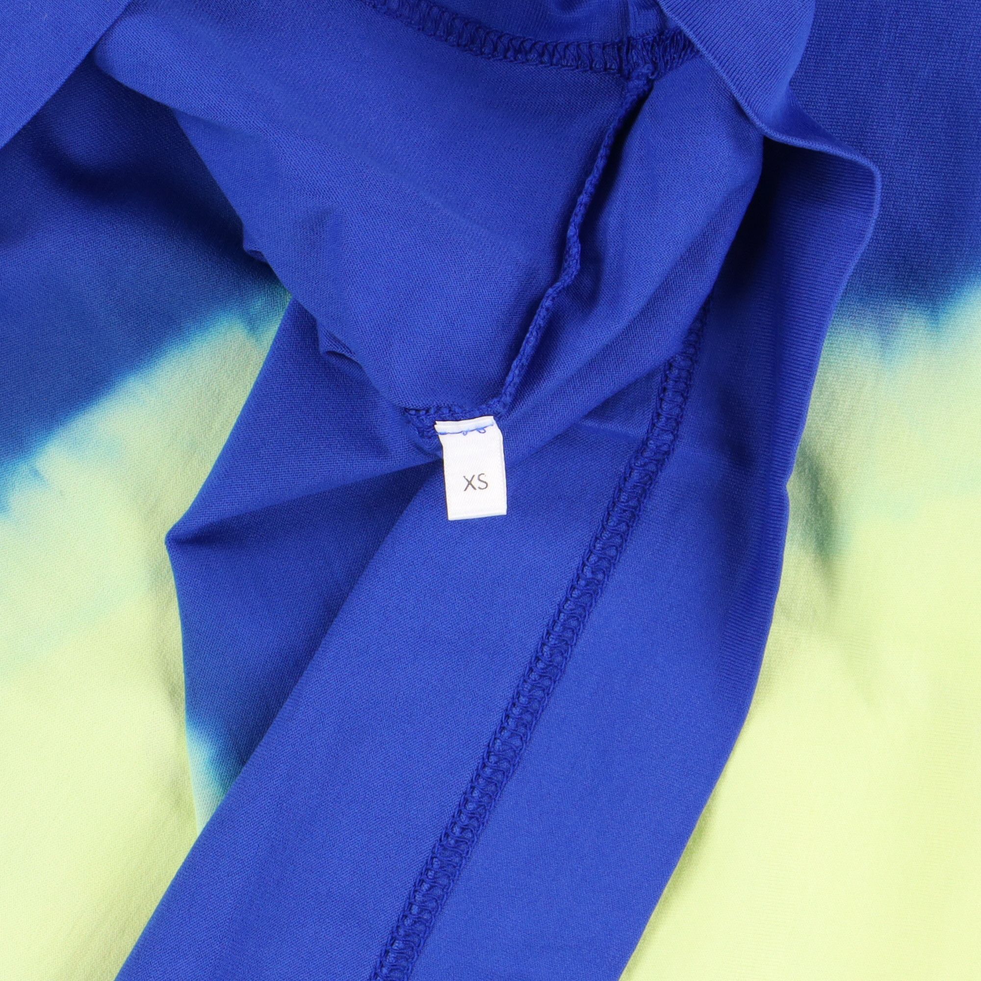 Givenchy Blue and Yellow Reverse Logo Oversized T-Shirt Size US XS / EU 42 / 0 - 6 Thumbnail