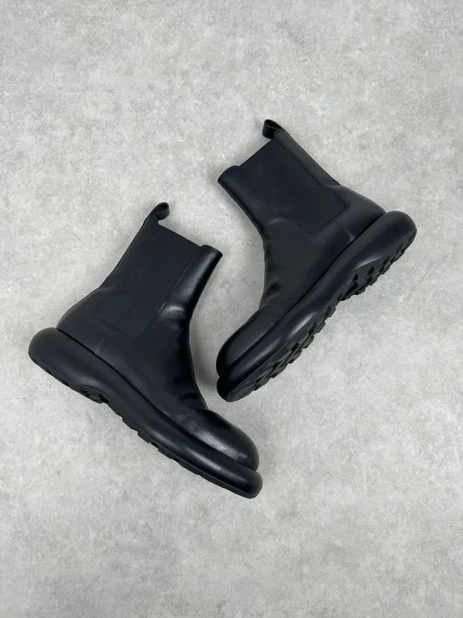 Jil Sander Jil Sander Black Ankle Leather Combat Boots Size US 9 / EU 42 - 3 Thumbnail