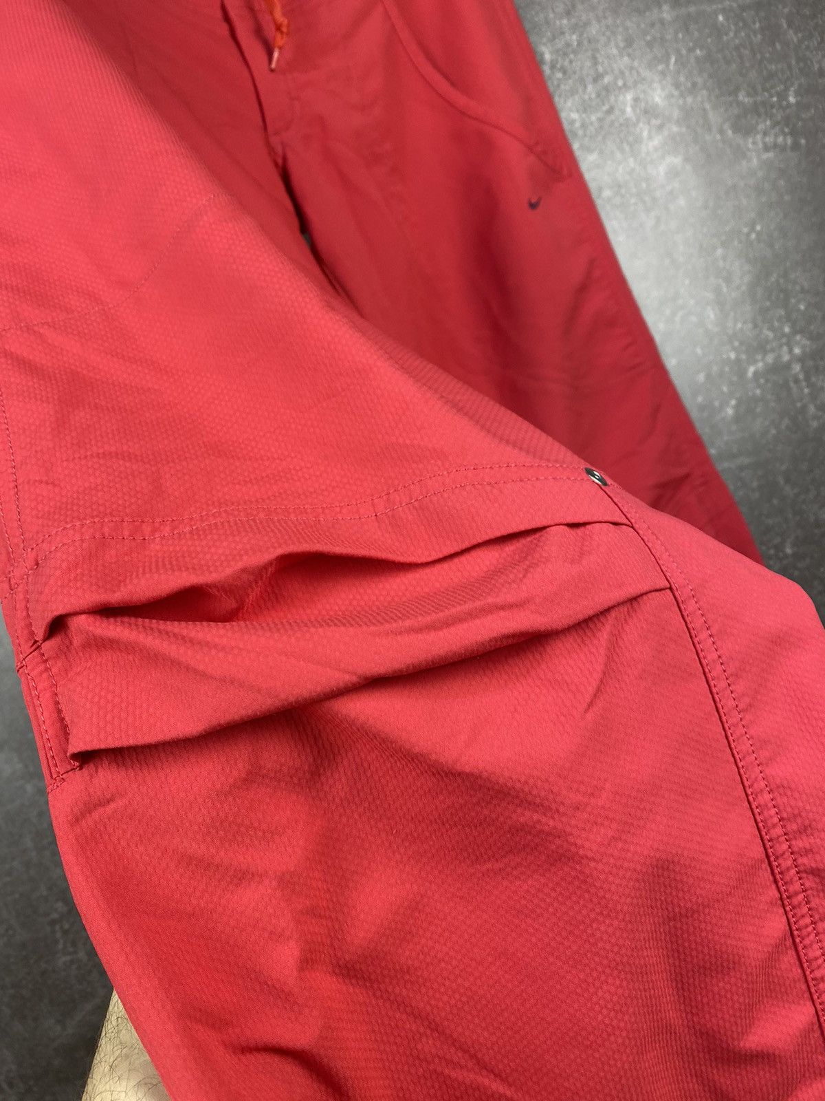 Nike × Vintage Nike Nylon Drill Track Pants Swoosh Y2K Rap TN Size 30" / US 8 / IT 44 - 6 Thumbnail