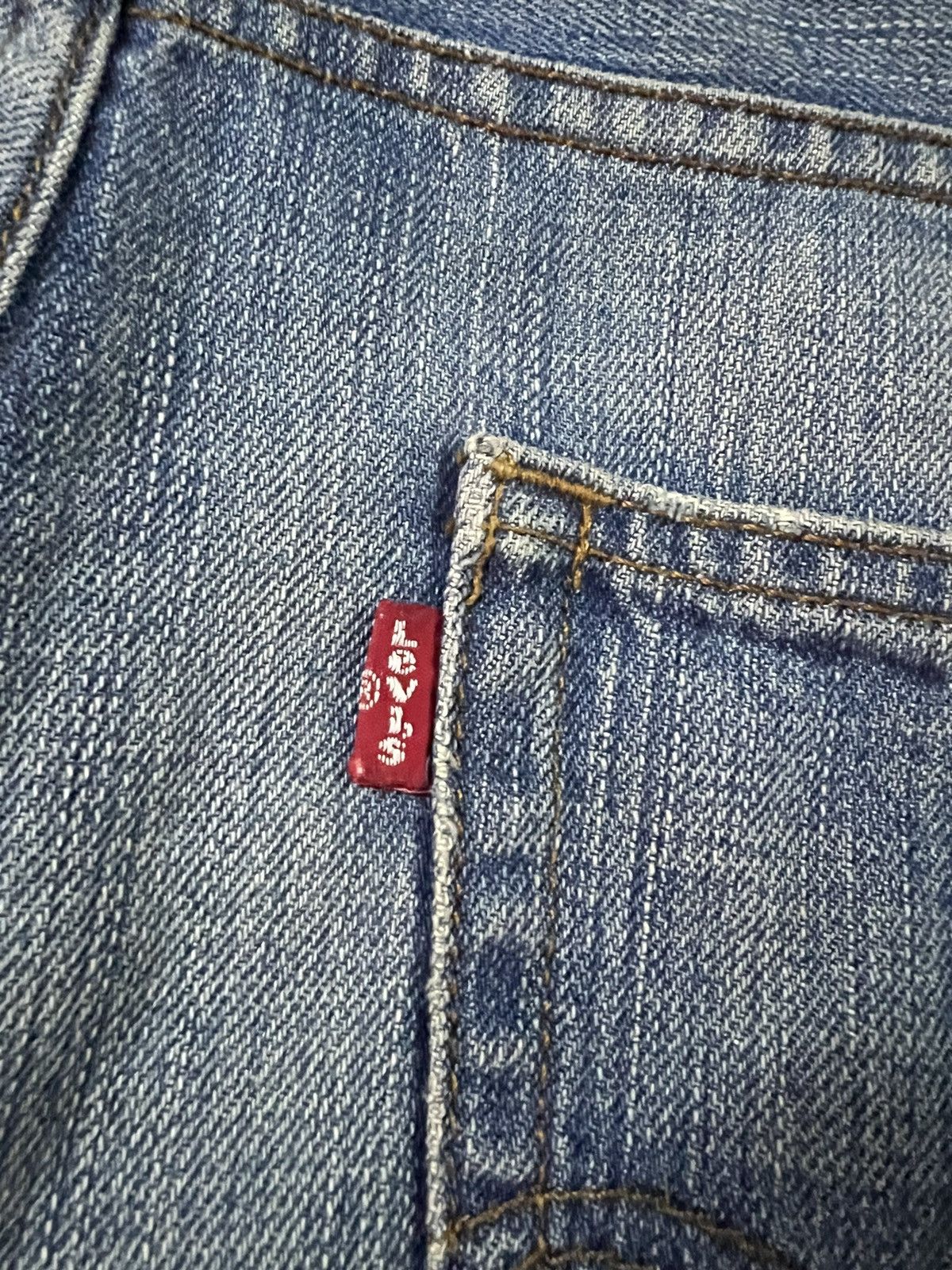 Levi's 💥FLARE💥VINTAGE LEVIS 512 DISTRESSED JEANS VERY RARE Size US 32 / EU 48 - 14 Thumbnail