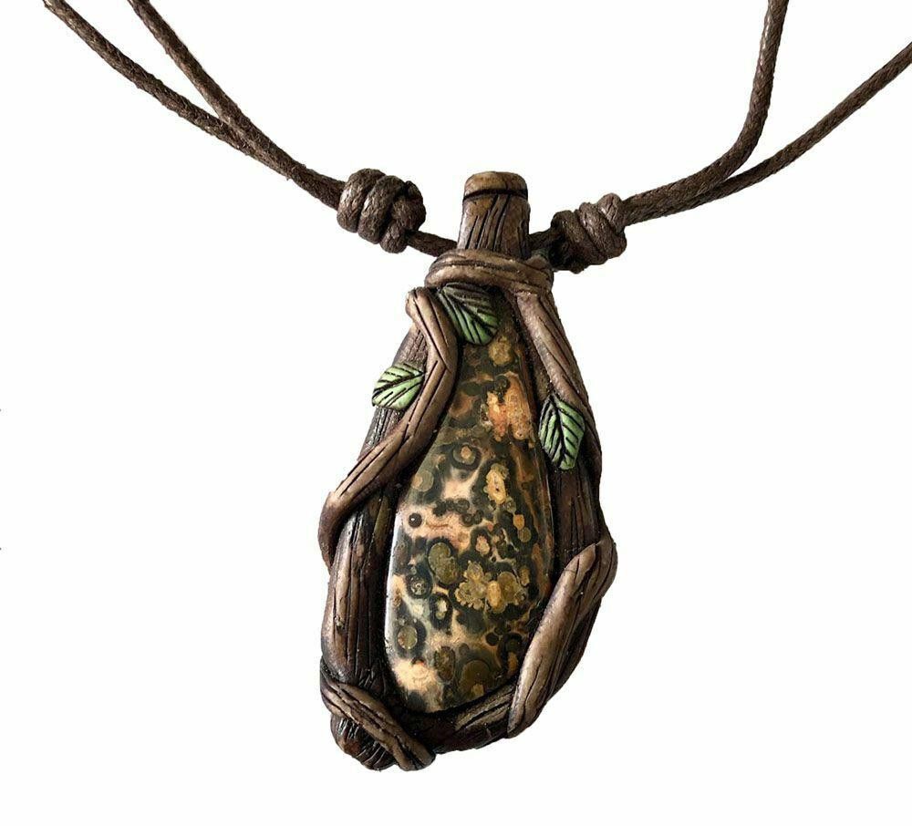 Designer New Brown Artisan Hand Made Necklace Size ONE SIZE - 2 Thumbnail
