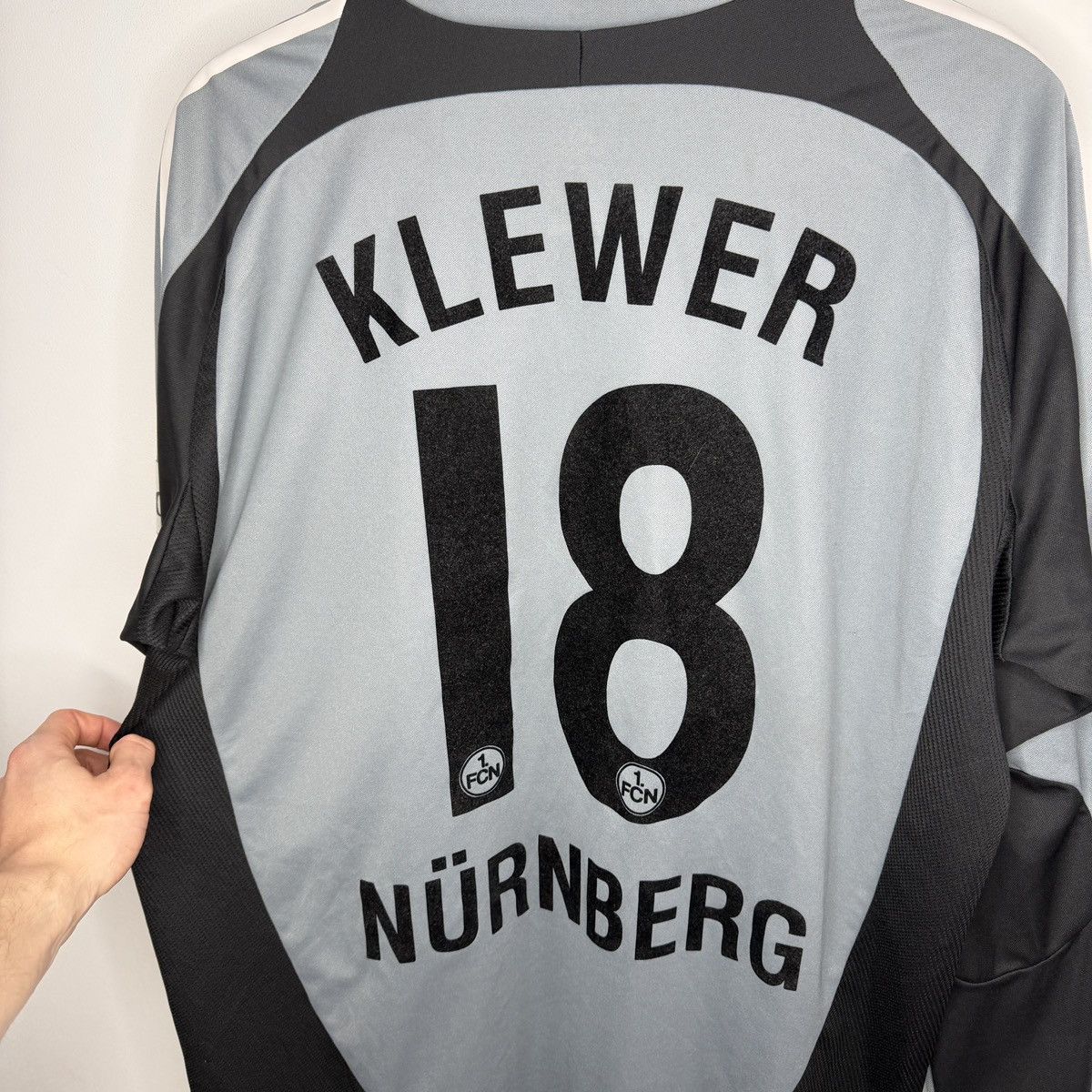 Adidas Adidas 1.FCN Nurnberg goalkeeper jersey Klewer 18 2008 Y2K Size US XL / EU 56 / 4 - 12 Thumbnail