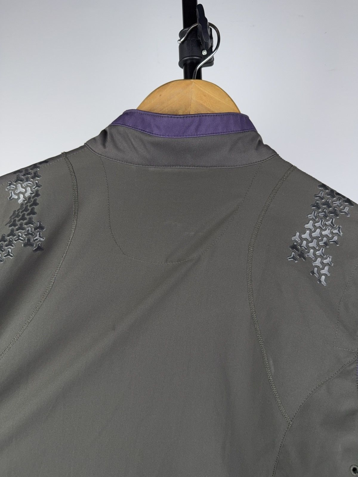 Asics Asics Women’s 00s Running Jacket Gray Purple Windbreaker Size XS / US 0-2 / IT 36-38 - 10 Thumbnail