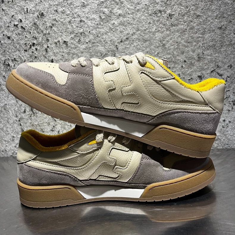 Fendi Fendi Match Beige Sneakers in Size 44 Size US 10 / EU 43 - 7 Thumbnail