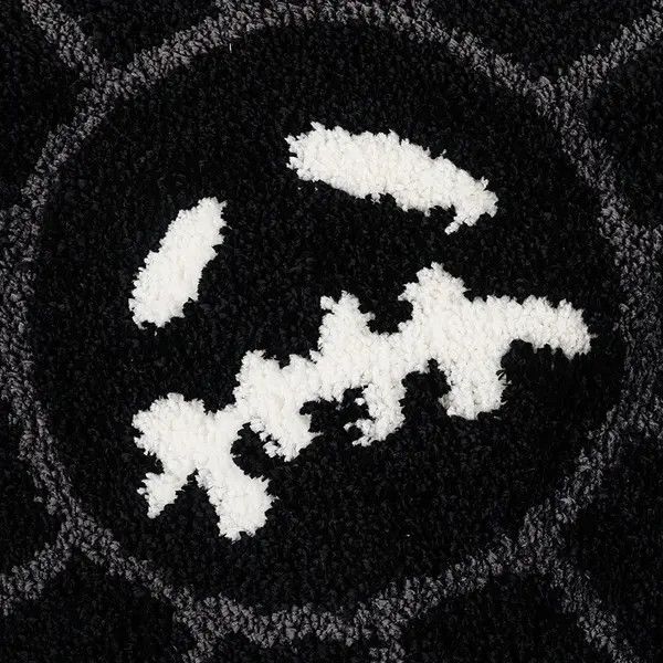 VIBE Smiling Face Tufted Flower Rug Retro Carpet for Bedroom Size ONE SIZE - 4 Thumbnail