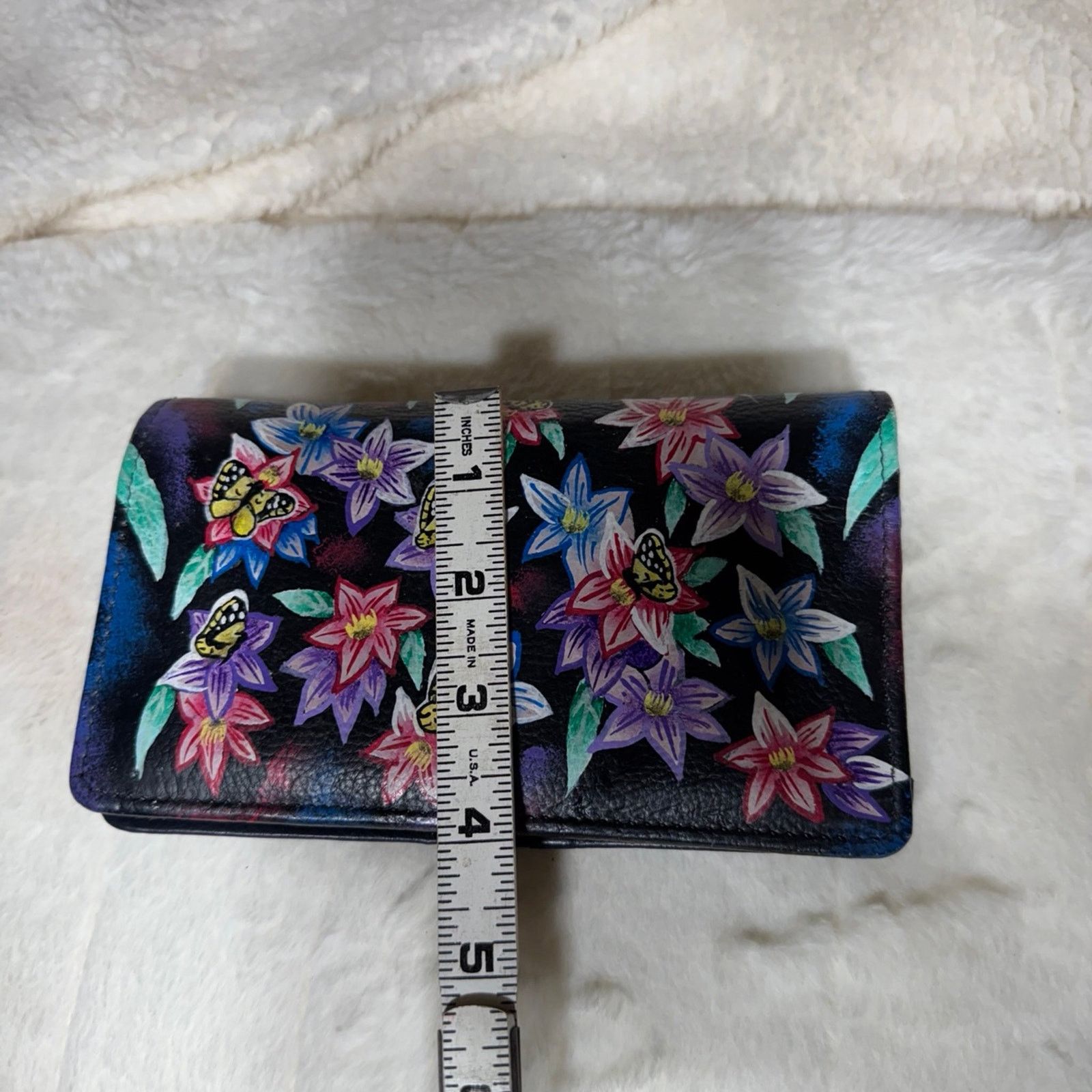 NBDN Nobrandedon Magnifique hand painted leather wallet Size ONE SIZE - 6 Thumbnail