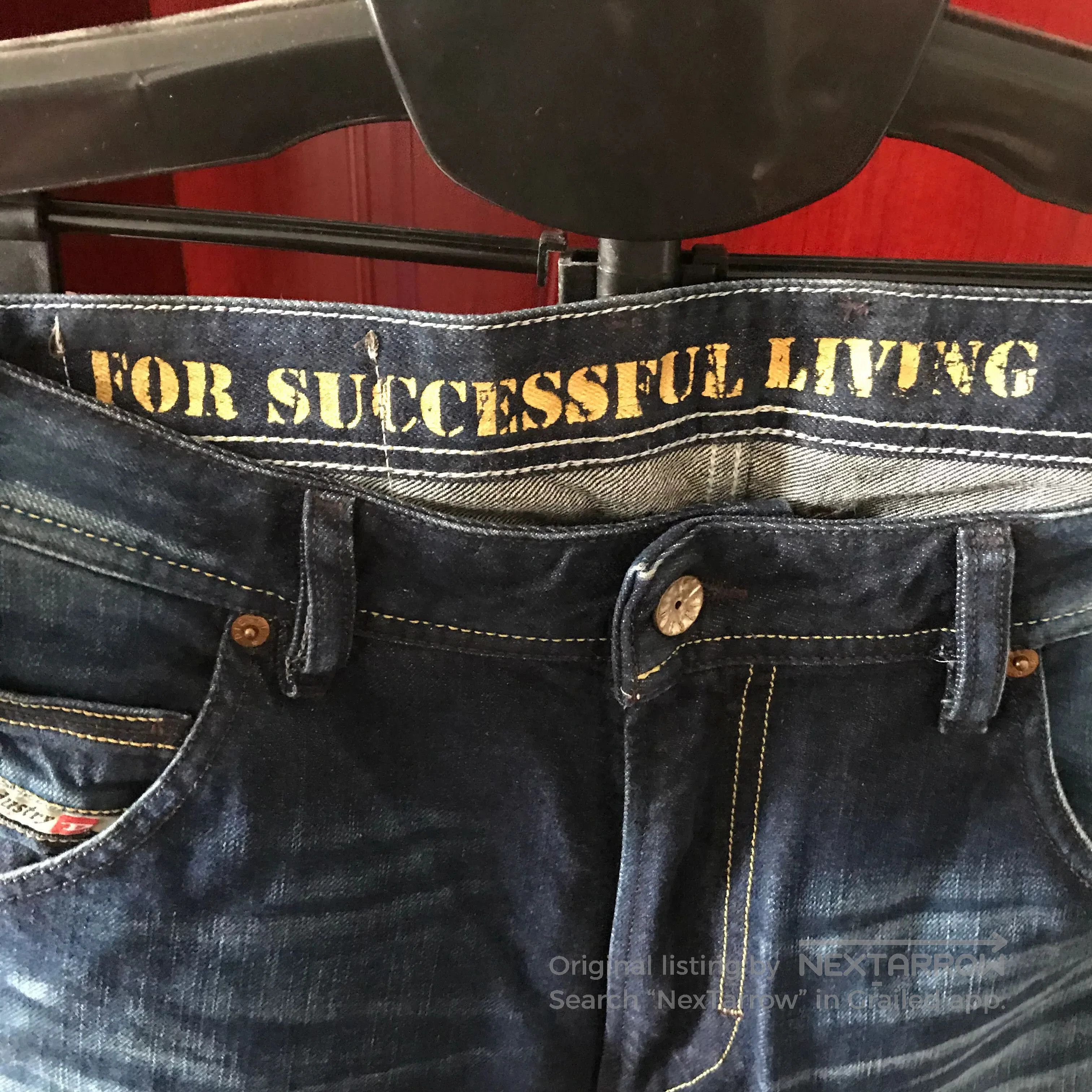 Diesel Diesel Krooley 088W Slim Jeans. Size US 28 / EU 44 - 4 Thumbnail