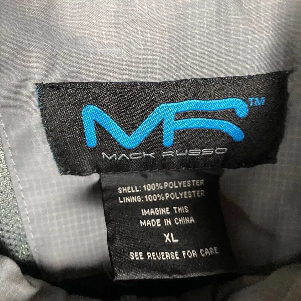 Other Mack Russo Windbreaker Jacket Men's XL Full Zip Polyester Size US XL / EU 56 / 4 - 3 Thumbnail