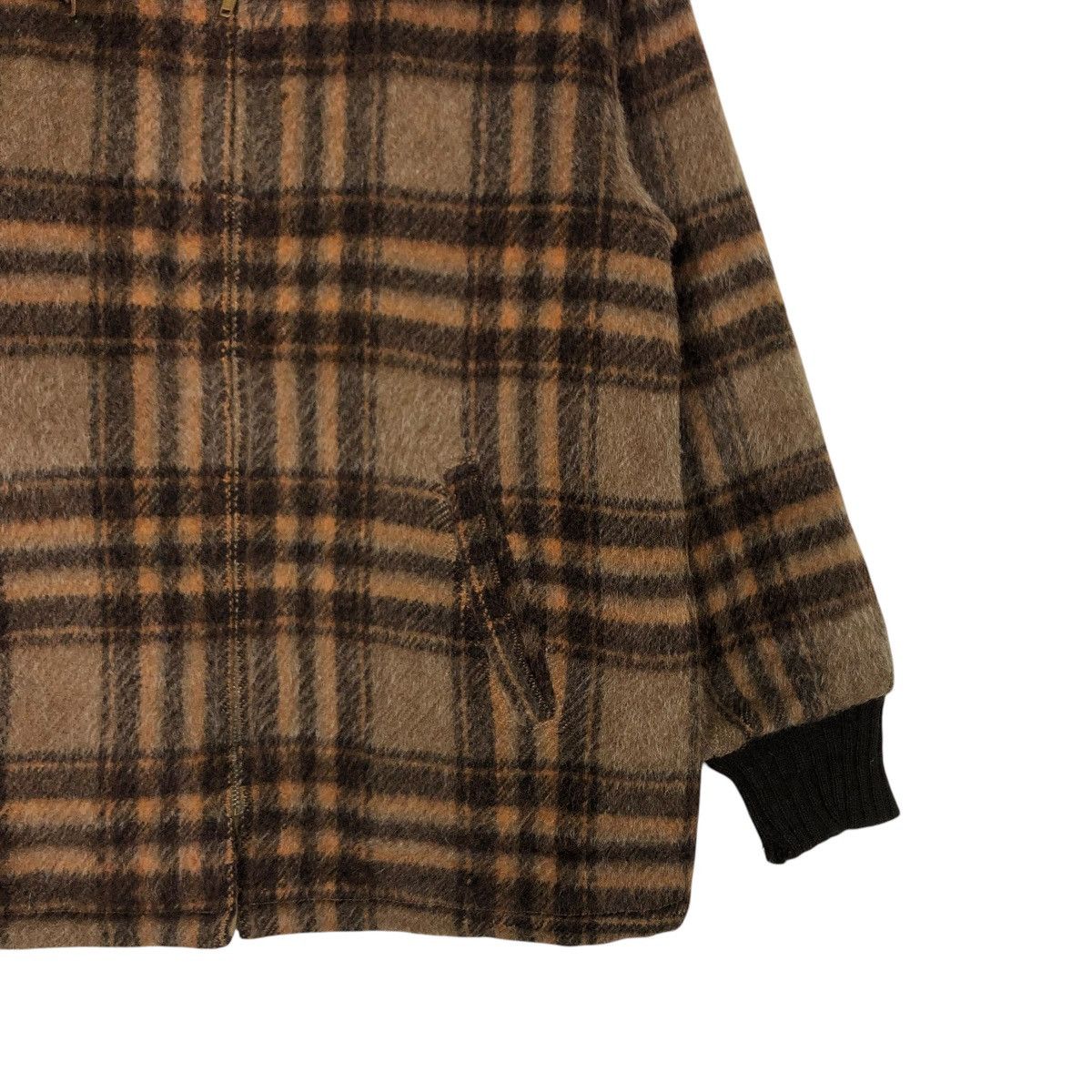 Japanese Brand 🔥VINTAGE CHORE WORK WOOL JACKET TARTAN CHECK ISSEY MIYAKE Size US M / EU 48-50 / 2 - 7 Thumbnail