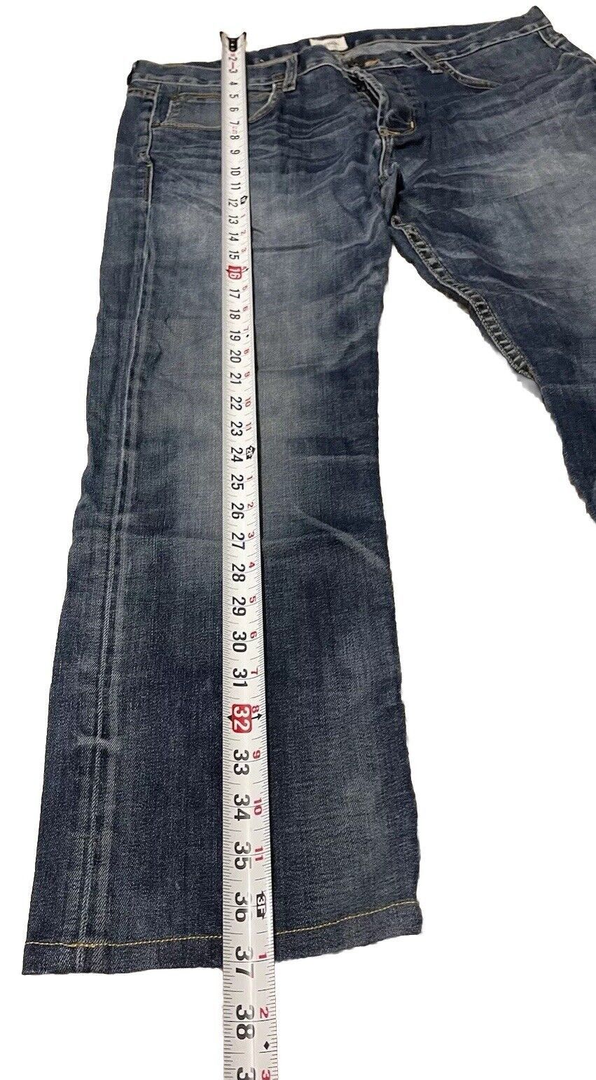 Hudson × Vintage Hudson Byron Straight Jeans Men’s Blue Medium-Dark Size US 36 / EU 52 - 4 Thumbnail