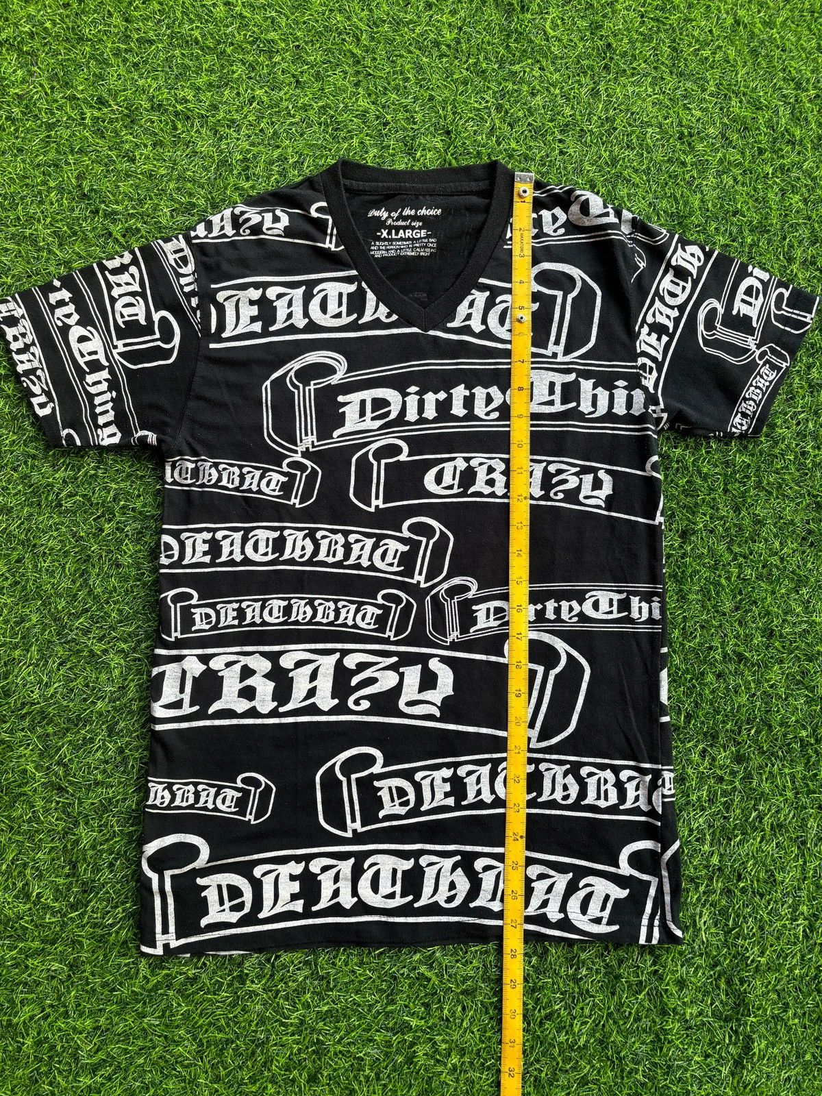 Hysteric Glamour Y2k Duty of the chcice Full Print Tshirt Size US L / EU 52-54 / 3 - 10 Thumbnail