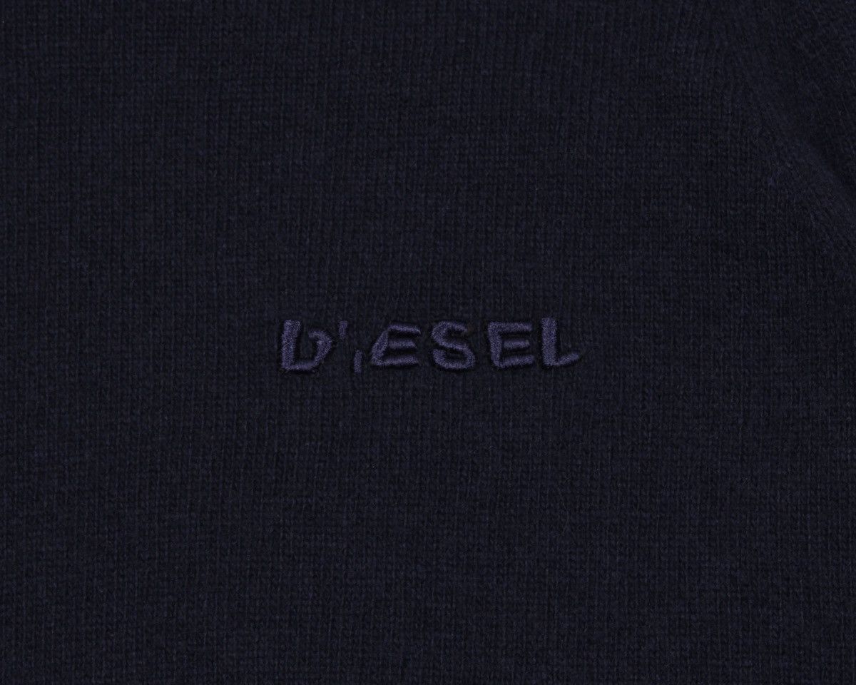 Diesel DIESEL Wool Navy Blue Pullover Sweater Jumper Size US S / EU 44-46 / 1 - 9 Thumbnail