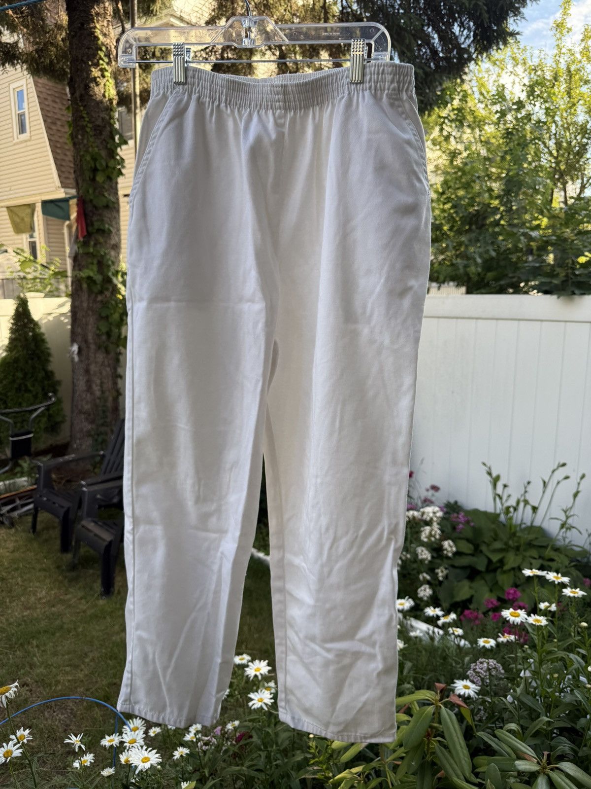 Vintage Vintage White Casual Pants Size US 28 / EU 44 - 1 Thumbnail