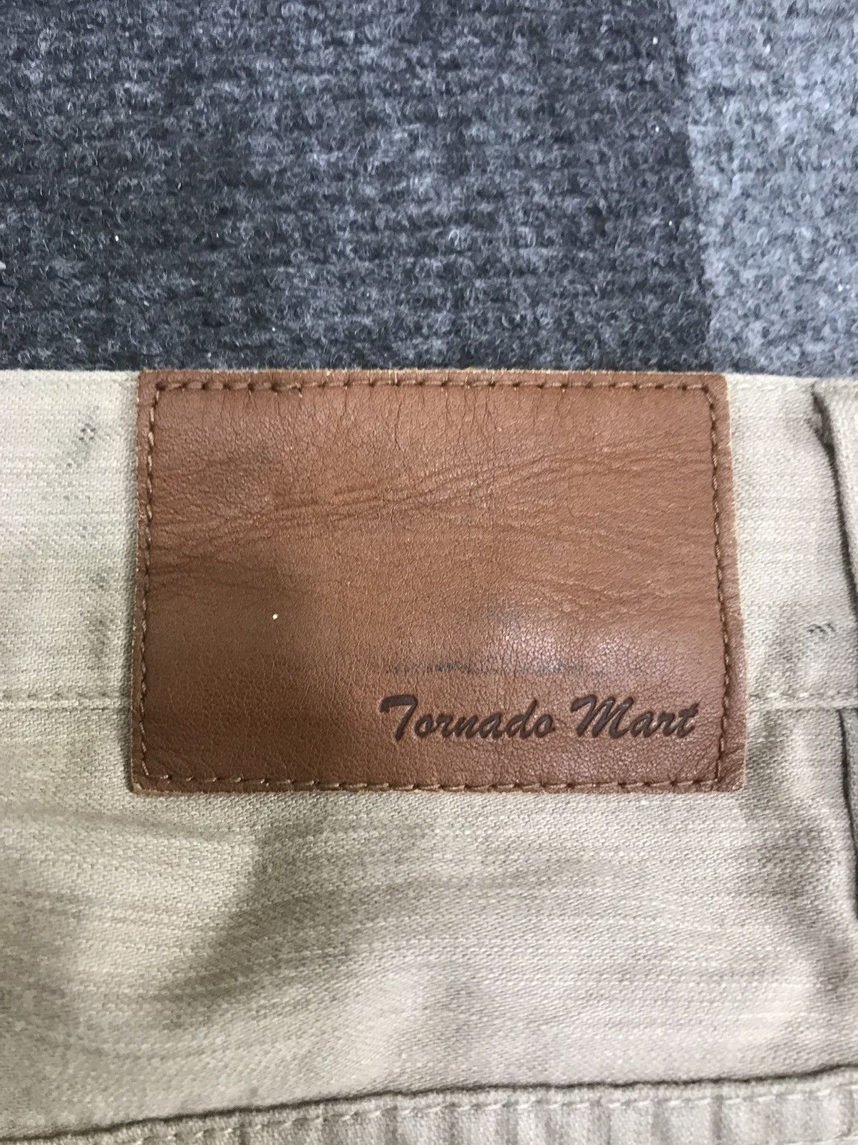 Japanese Brand 💥FLARE💥Tornado Mart Japan LowRise Vertical Flare Pant F240 Size US 29 - 14 Thumbnail