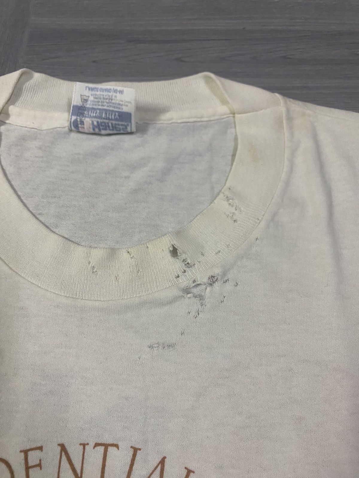 Vintage Vintage 1992 President GeorgeBush Distress Tee Size US L / EU 52-54 / 3 - 8 Thumbnail