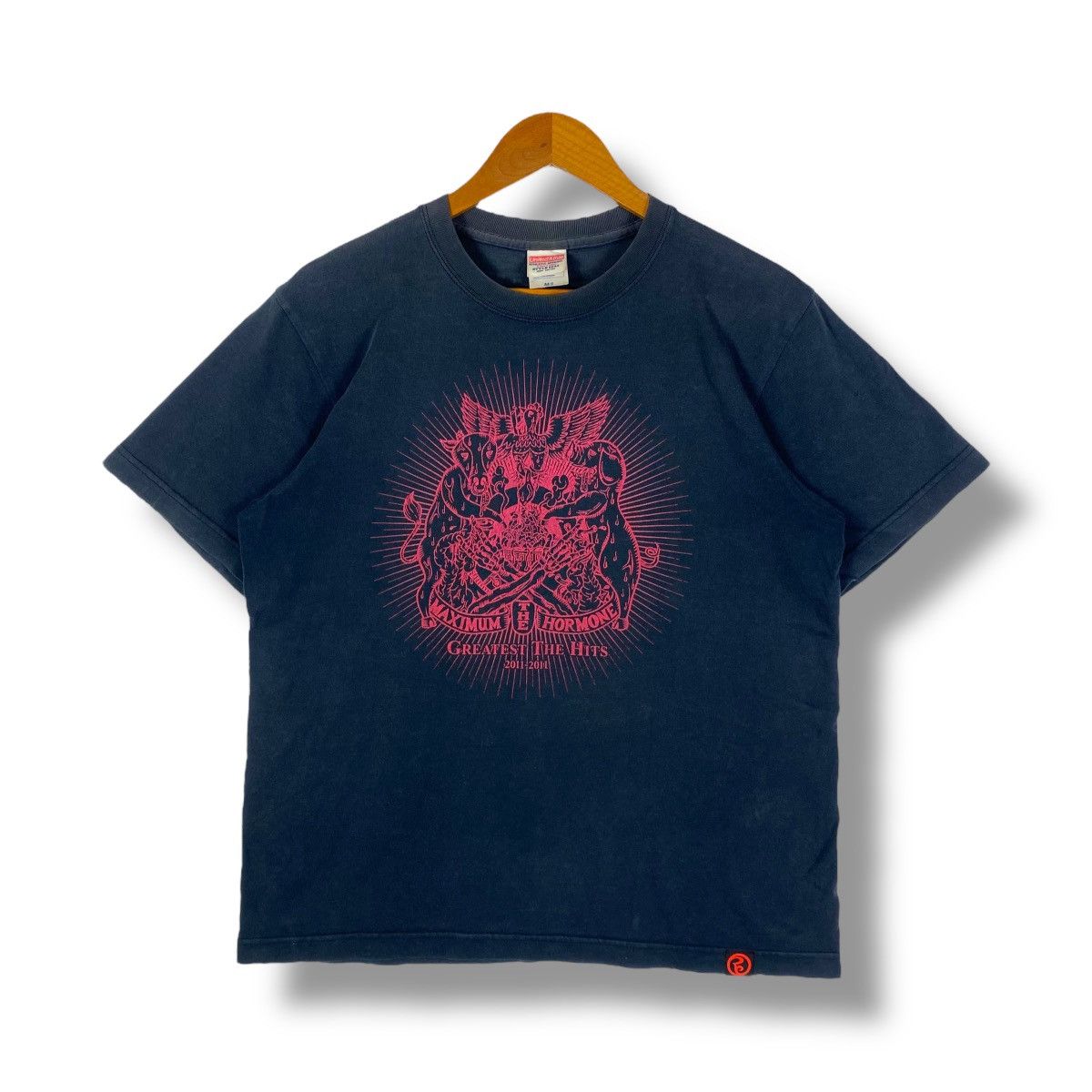 Band Tees × Vintage MAXIMUM THE HORMONE Greatest The Hits Japan Hardcore Band Size US M / EU 48-50 / 2 - 1 Thumbnail