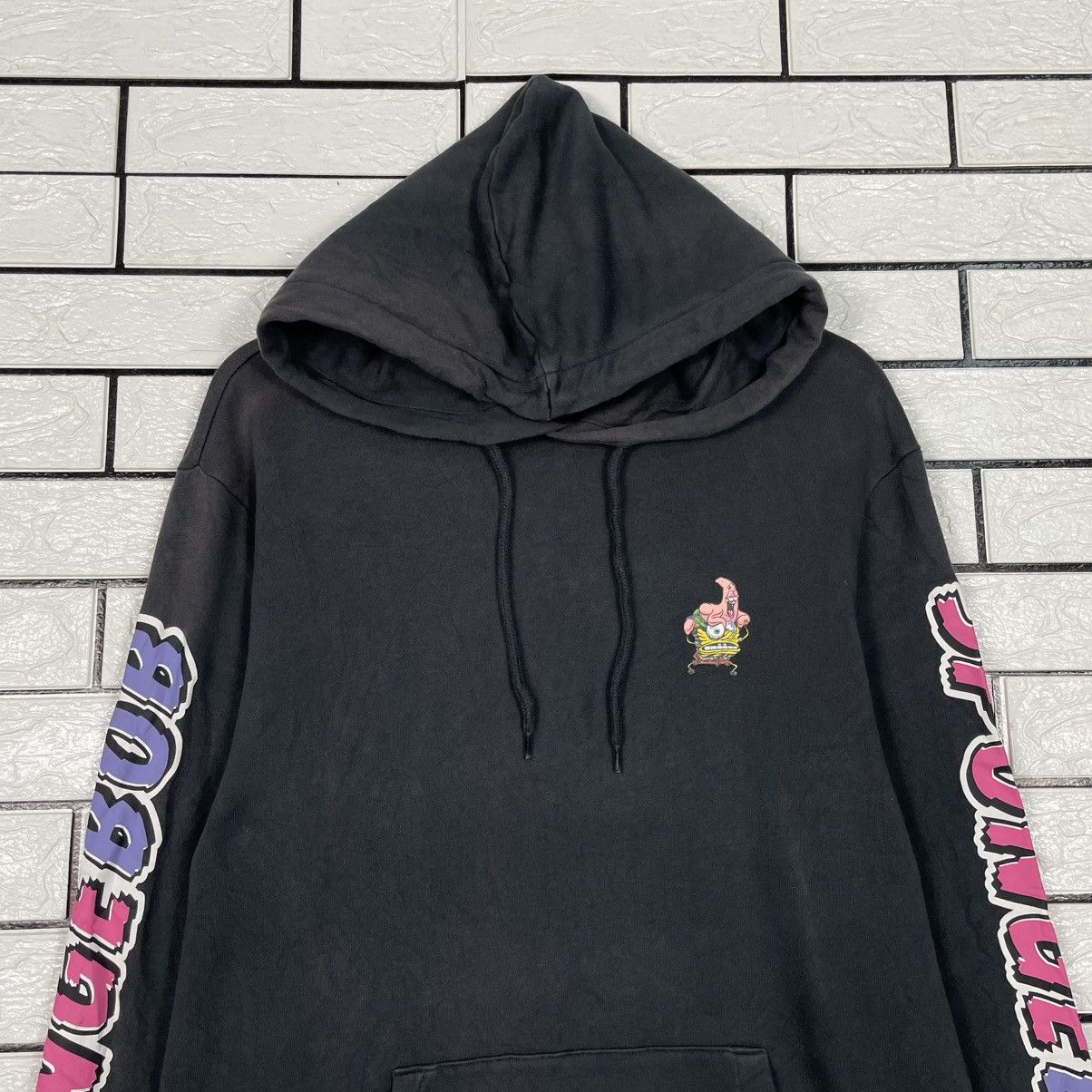 Japanese Brand Sponge Bob Pullover Hoodie Size US M / EU 48-50 / 2 - 3 Thumbnail