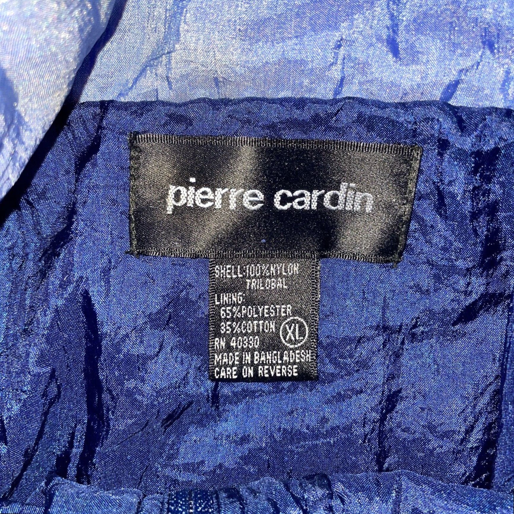 Pierre Cardin Pierre Cardin Mens Windbreaker Jacket Extra Large XL Size US XL / EU 56 / 4 - 4 Thumbnail
