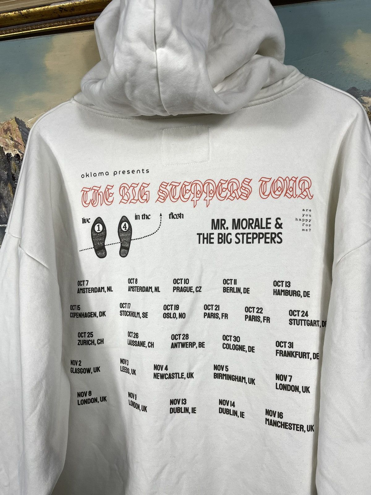 Kendrick Lamar Oklama The Big Steppera & Mr Morale 2022 Tour Hoodie Rap Size US L / EU 52-54 / 3 - 9 Thumbnail