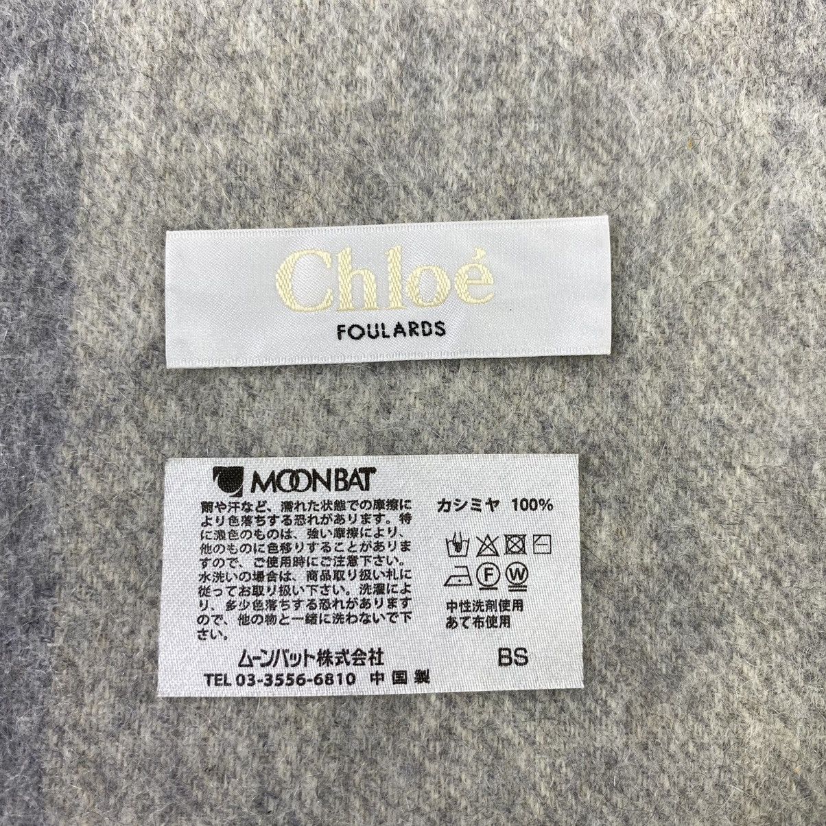 Chloe Chloe Cashmere Scarf / Muffler / Neckwear-T1454 Size ONE SIZE - 6 Thumbnail