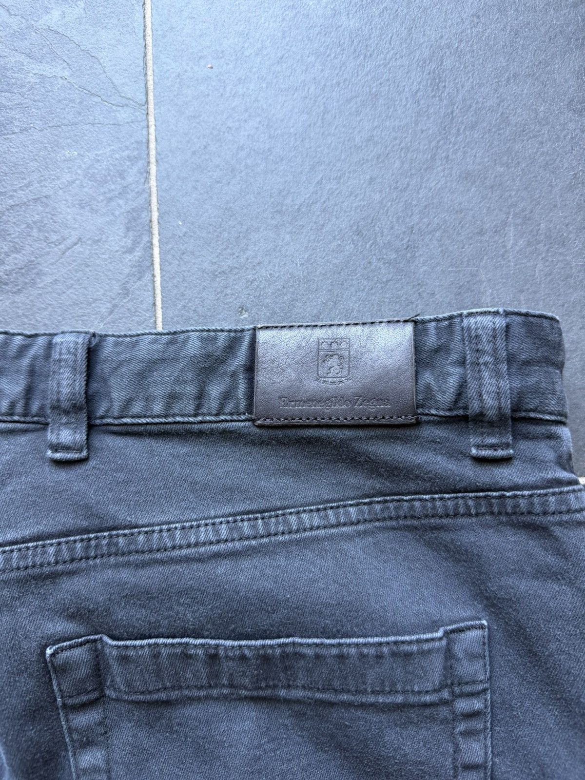 Ermenegildo Zegna Vintage Zegna Light Black Denim Trousers Size US 38 / EU 54 - 5 Thumbnail