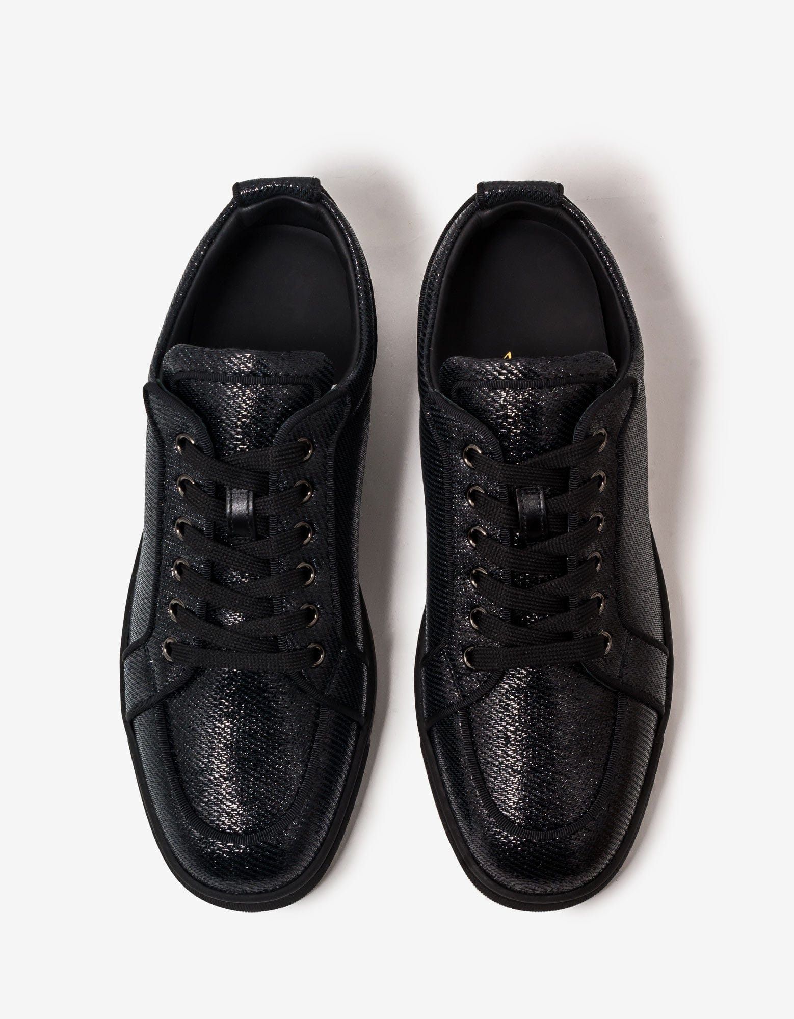 Christian Louboutin Rantulow Grosgrain Trim Jacquard Trainers Size US 9 / EU 42 - 6 Thumbnail