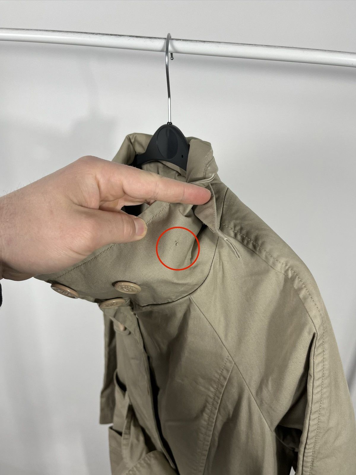 Miss Sixty Miss Sixty Women Beige Trench Coat XS Belted Buttoned Jacket Size XS / US 0-2 / IT 36-38 - 10 Thumbnail